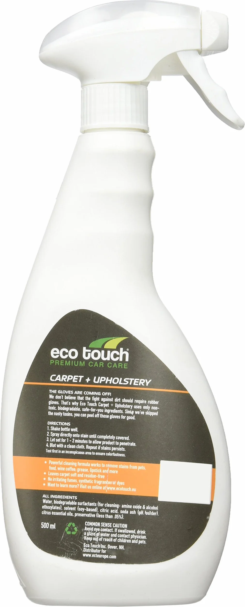 Eco Touch 500 ml detergente per tappeti e tappezzeria