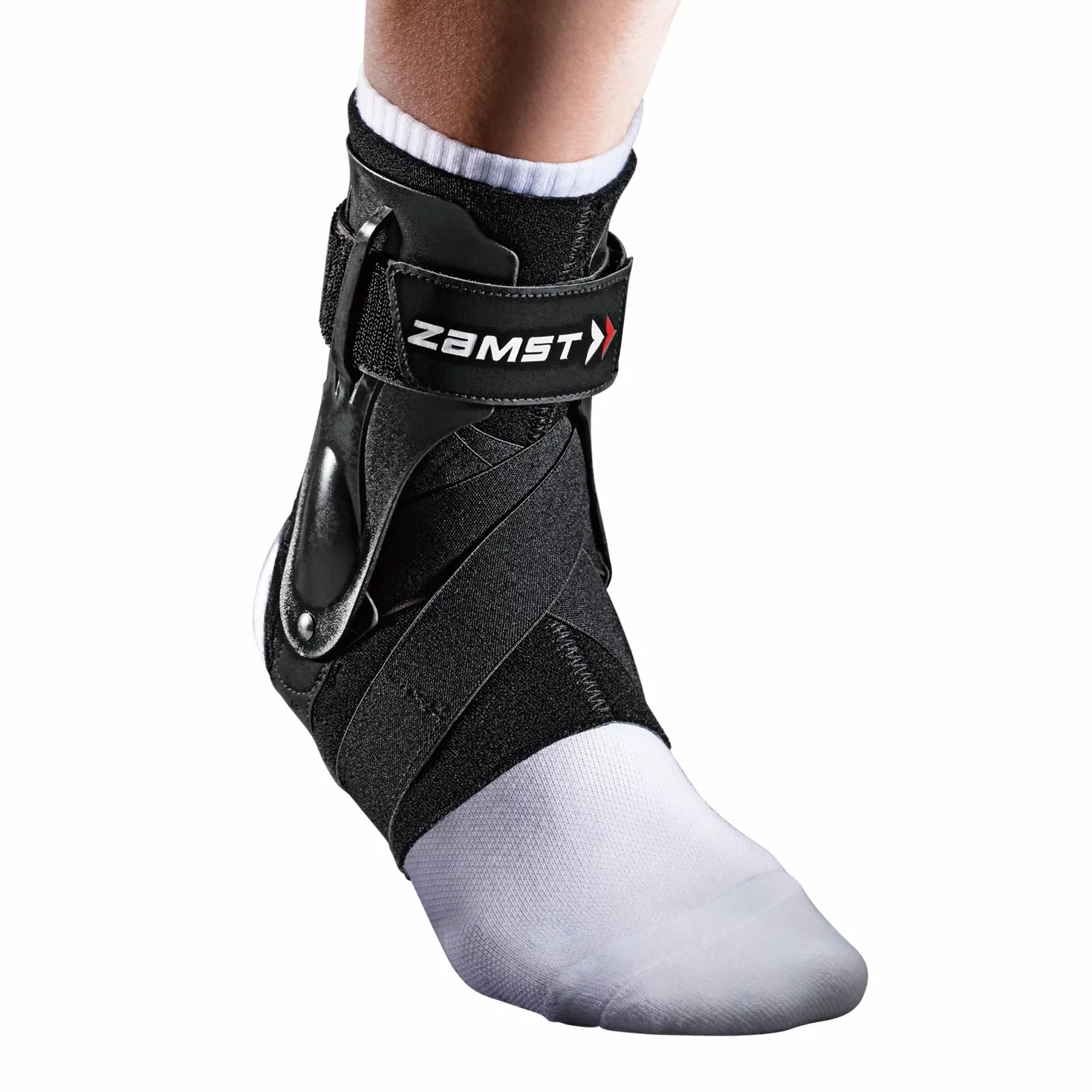 Zamst A2-DX Ankle - Cavigliera Regolabile con Protezioni Laterali, Distorsioni Gravi Grado III, Instabilità Cronica e Lesioni Articolazione - Tutore Caviglia