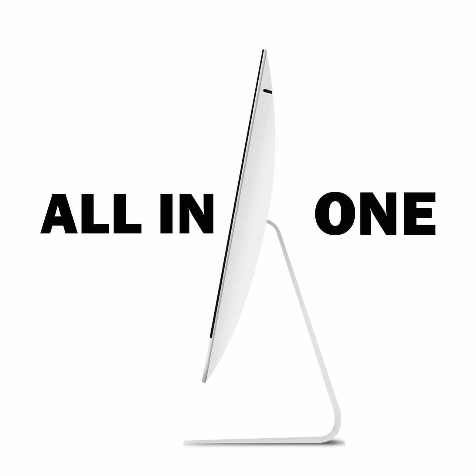 PC All in One 24" FHD Core i7 4.0 GHz 16GB RAM 1TB SSD WiFi Bluetooth Windows 11 Pro Bianco