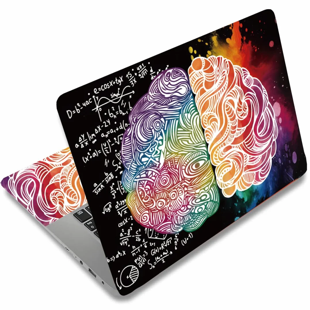 SUPERDANT Cover Adesiva per Computer Portatili Decalcomania Protezione per Laptop Notebook PC Computer Arte Universale per 12" 13" 13.3" 14" 15" 15.4" 15.6" Scarabocchio Stile Disegnato A Mano
