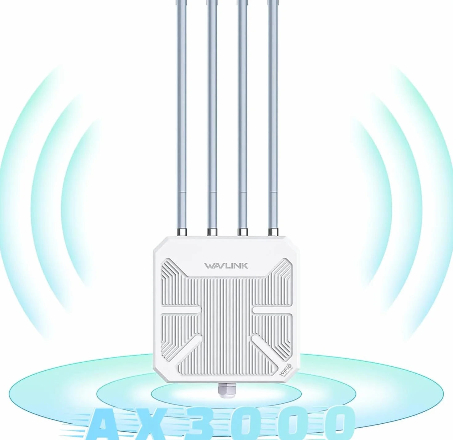 Wavlink AX3000 Mesh – Punto di accesso WiFi a lunga portata – ideale per grandi aree