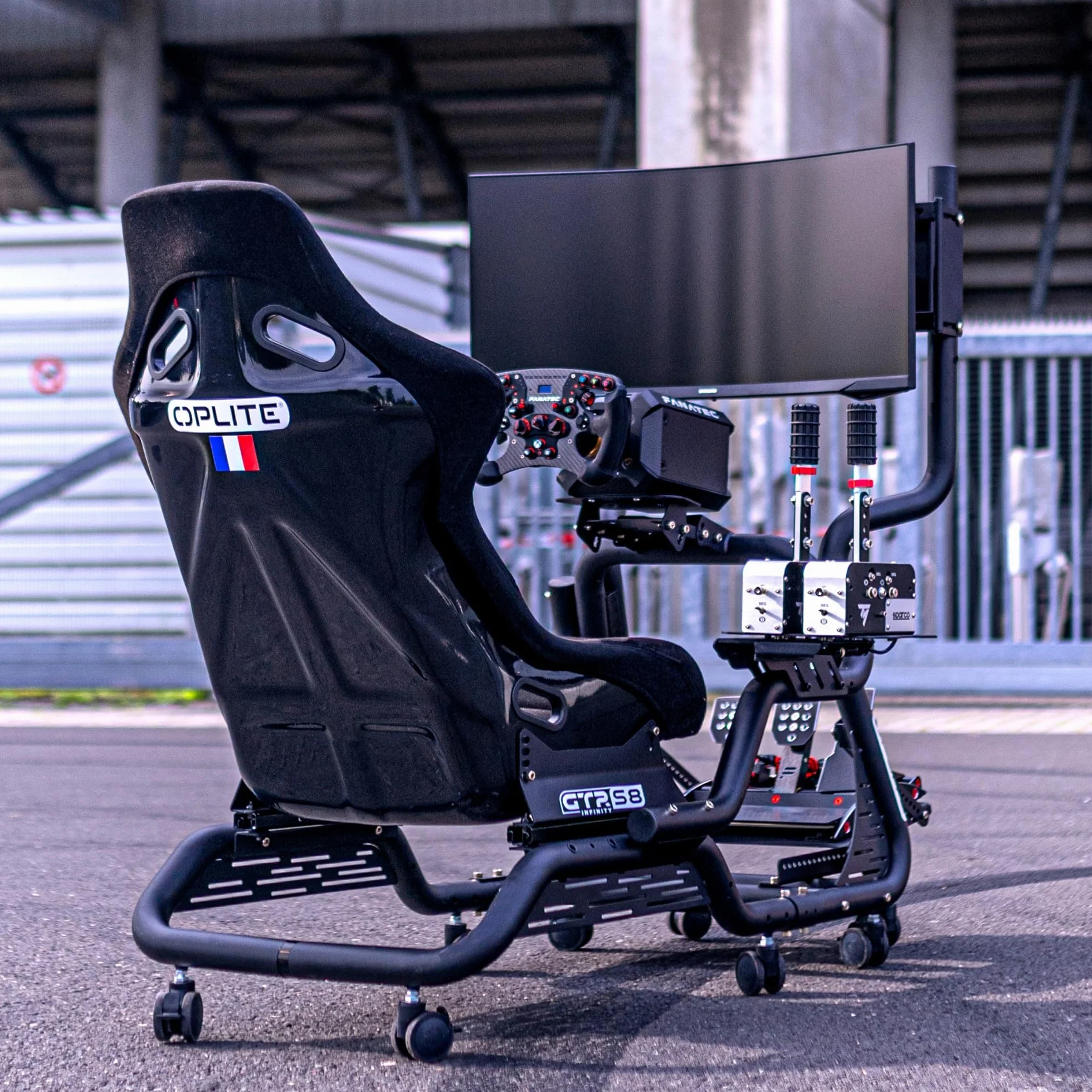 OPLITE - Supporto per Monitor - Dedicato Al Cockpit GTR Racing - Classics - PlayStation 4