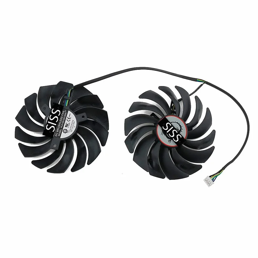 Ventola PLD10010S12HH per scheda grafica MSI GTX 1080 Ti 1080 1070 1060 RX470 480 570 580 GAMING Graphics Card Cooler Fan