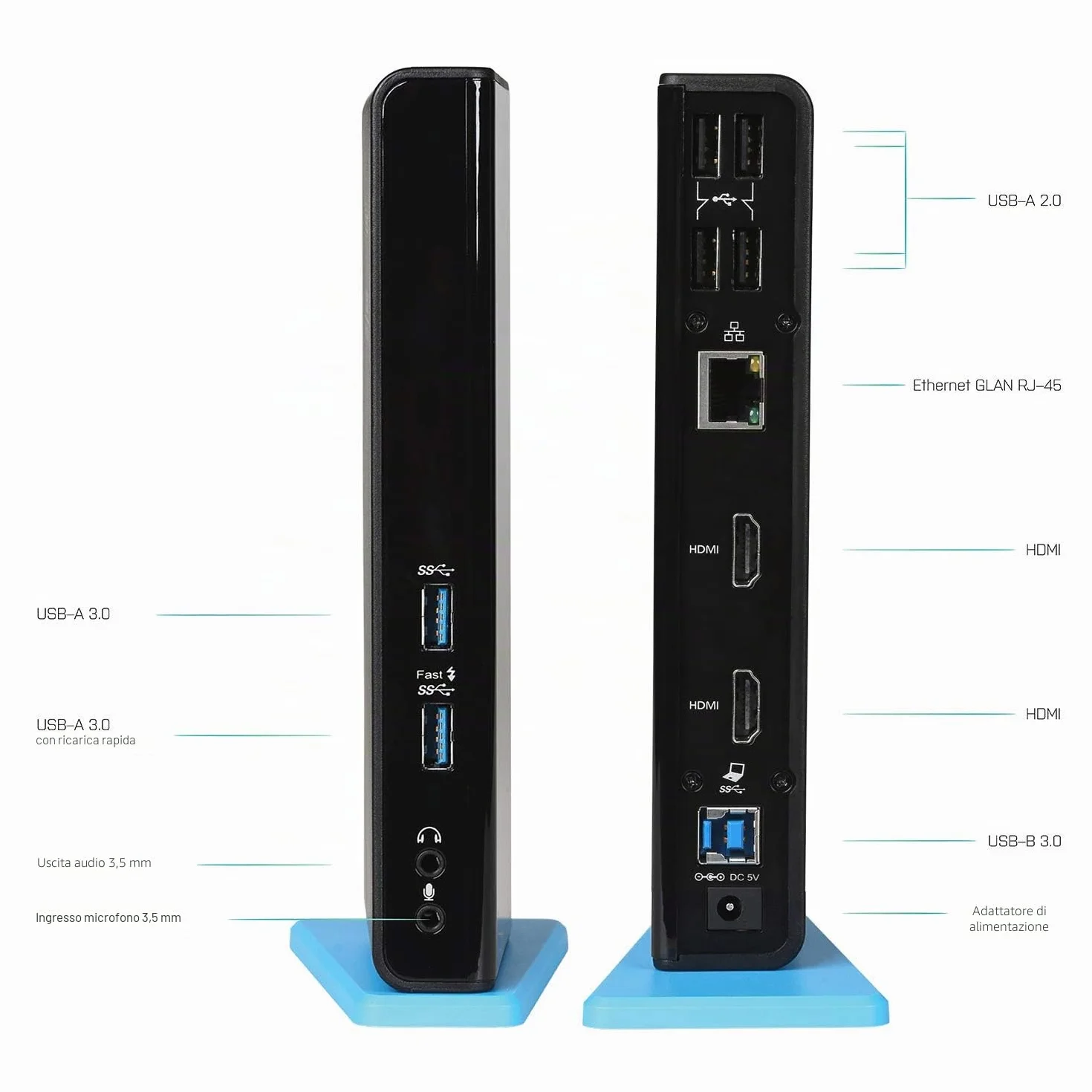 i-tec Docking station USB 3.0/USB-C Dual HDMI