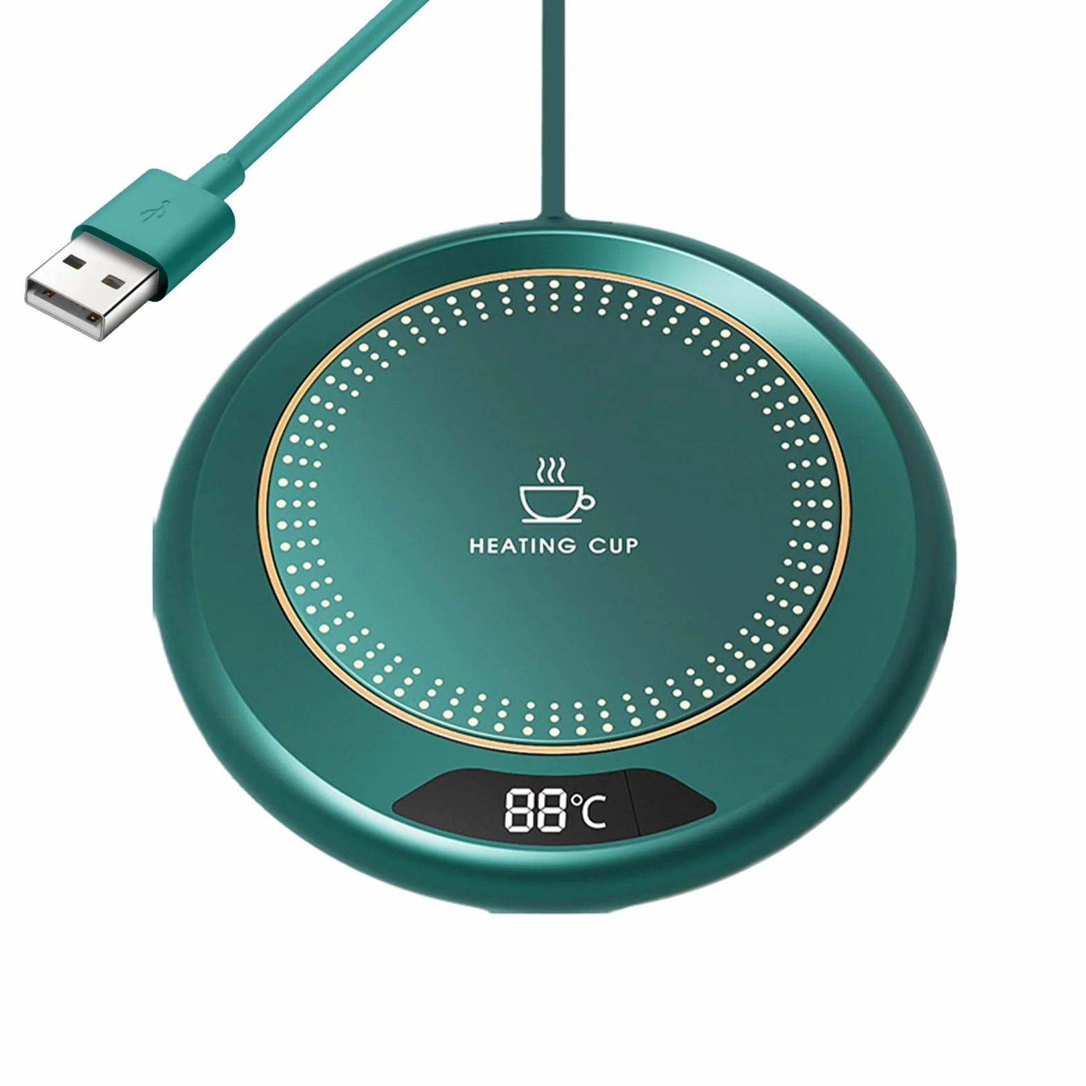 Scaldacaffè | 3 Livelli Temperatura Piastra Riscaldante USB Intelligente 20W | Dispositivo Riscaldante Per Cucina Sala Da Pranzo Regalo Casa - Accessorio Alimentare Termico per Bevande Calde