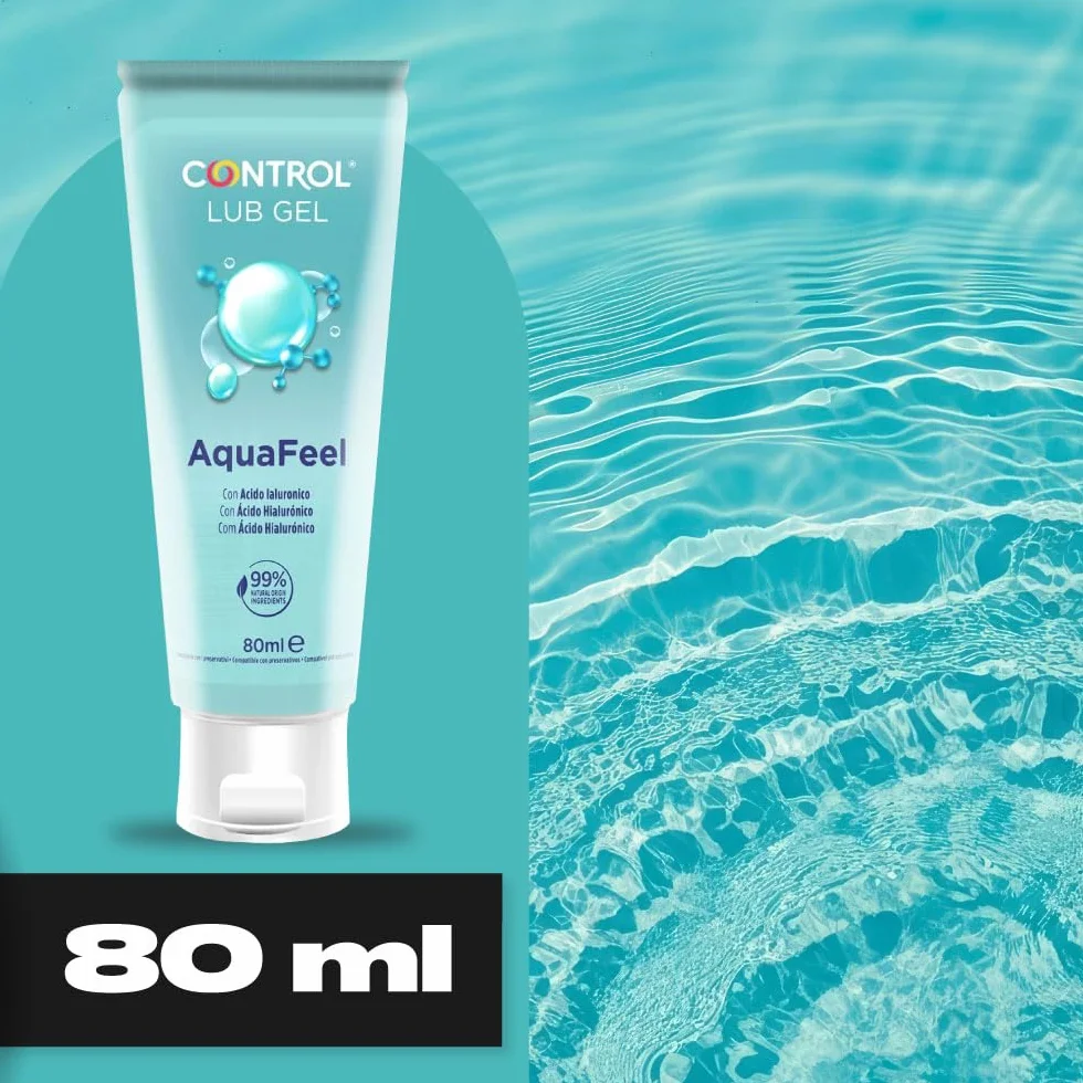 CONTROL Aqua Feel Gel Lubrificante a Base Acqua con Acido Ialuronico 80 ml