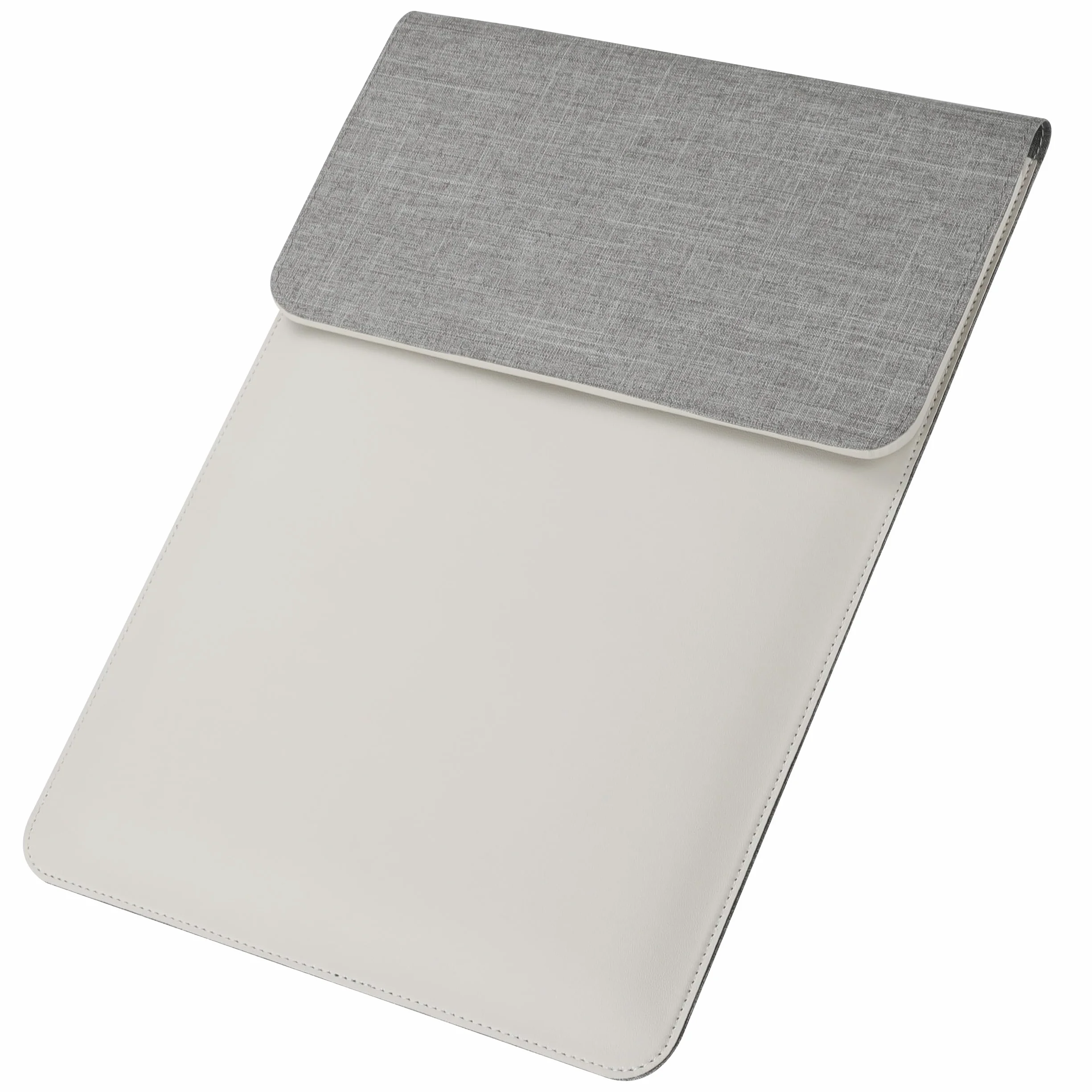Custodia per computer portatile con ricarica wireless, custodia in pelle 5 in 1, tappetino per mouse e deskpad, ricarica rapida per telefoni, auricolari e orologi, caricabatterie wireless 3 in 1,