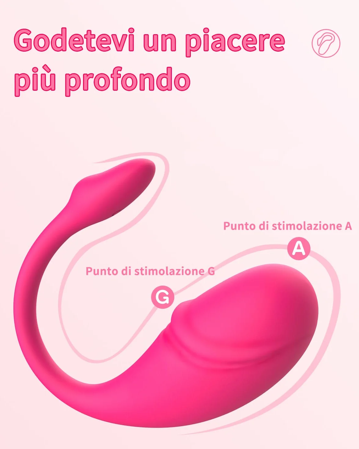 Vibratore Donna Bluetooth Telecomandato Sex Toys Stimolatore Clitorideo Portatile Bullet G-Spot APP Vibratore Mutandine Vibranti Palline Vaginali