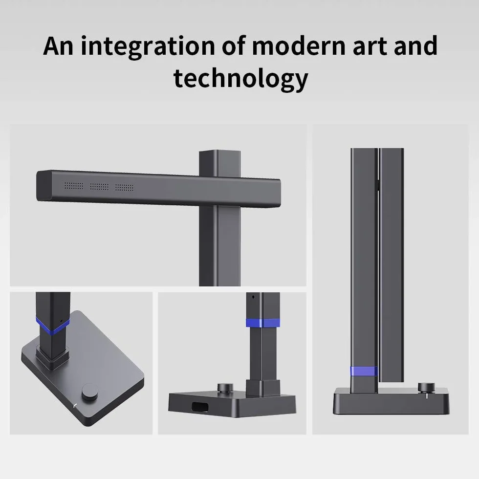 CZUR 8MP A3 Scanner per Documenti, Scanner Portatile con OCR, Telecamera e Visualizzatore di Documenti, Scansione intelligente, Compatibile con Windows e macOS (Shine 800 A3 Pro)