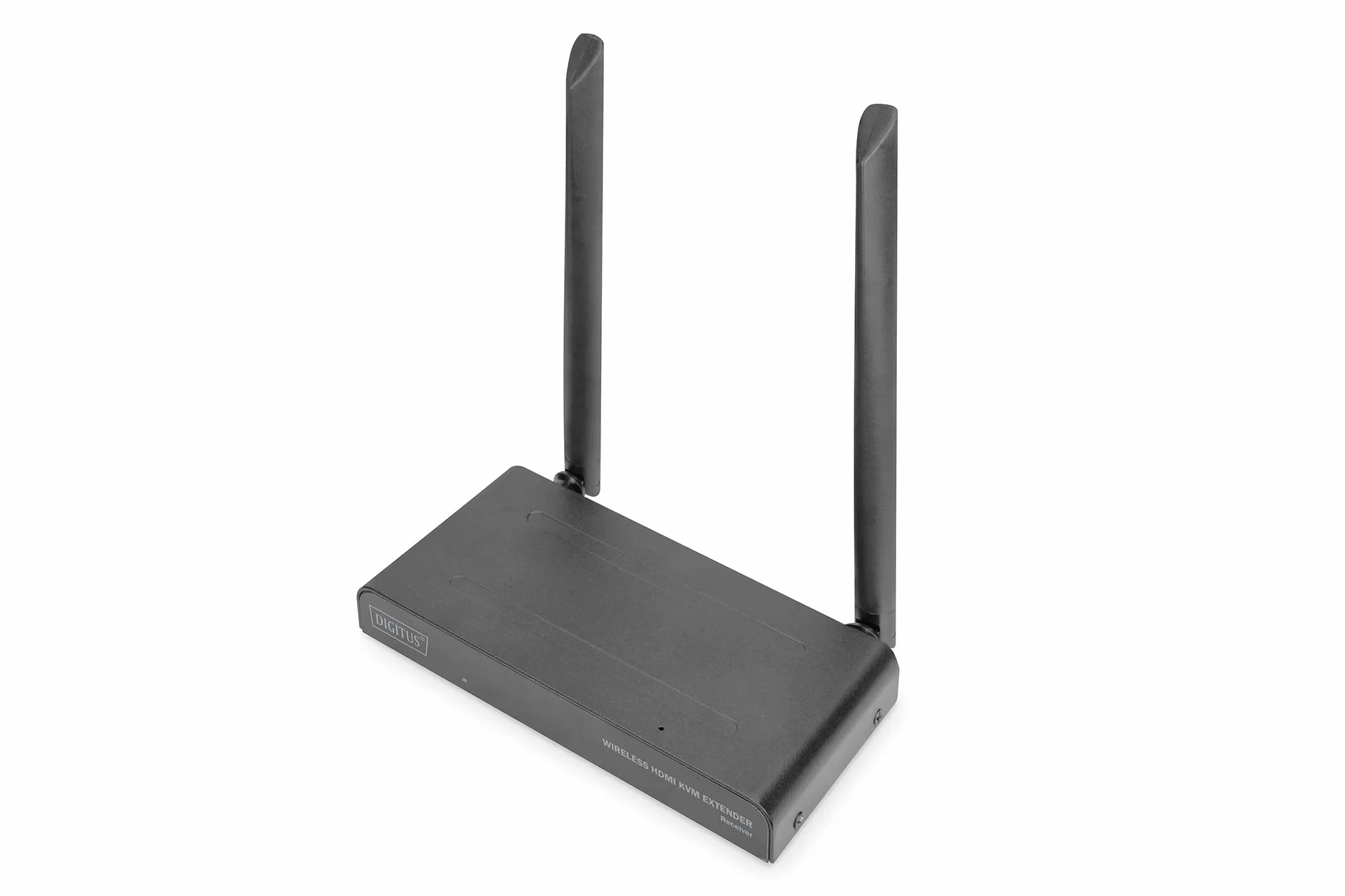 DIGITUS Wireless HDMI KVM Extender Set - portata fino a 200 m - FullHD 1080p/60Hz - punto a punto - uscita HDMI Loop - trasmissione IR - nero