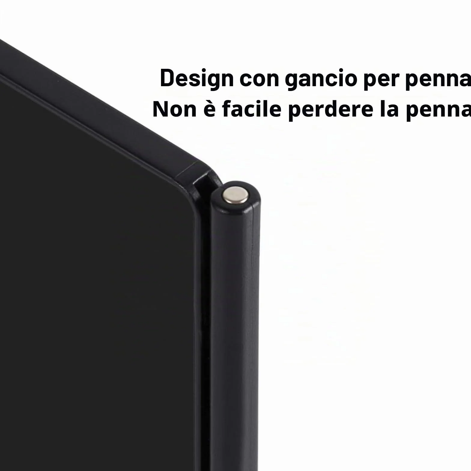 EMEBAY Tablet da Scrittura LCD 6,5 Pollici Mini Blocco Note Digitale Cancellabile Schermo Intero con Custodia per Bambini Adulti