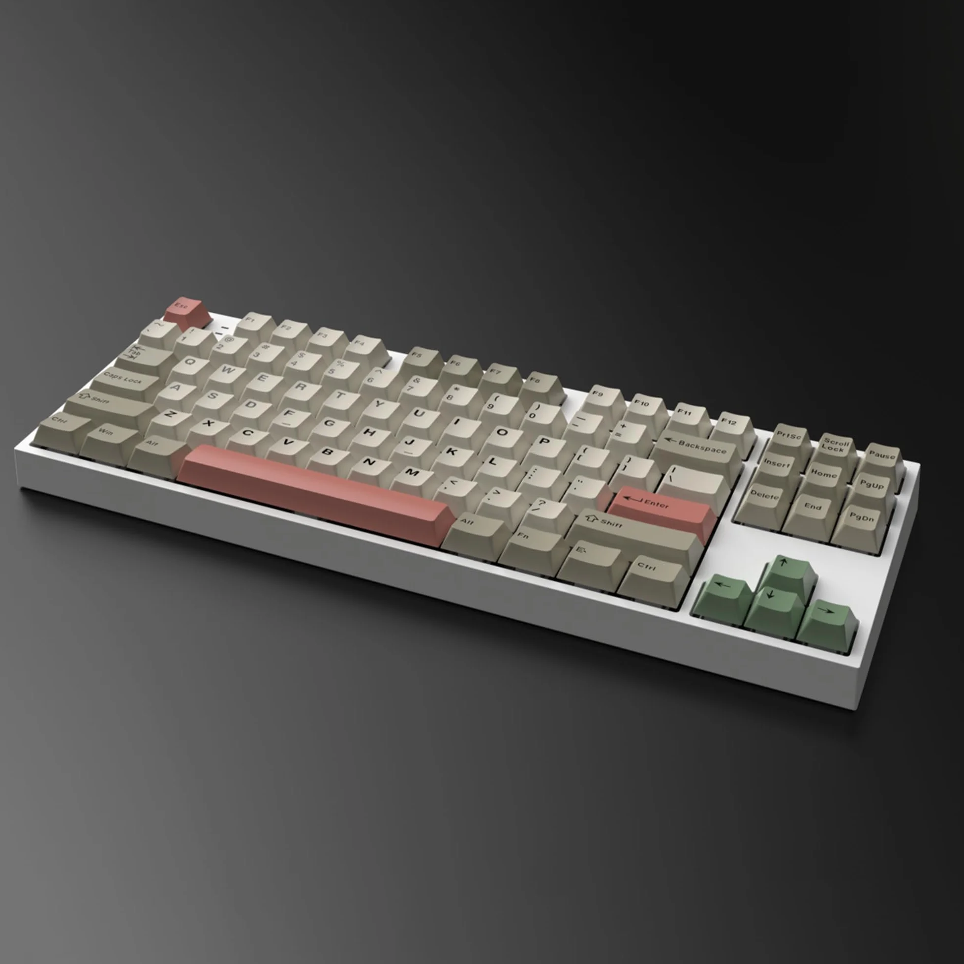 SOLIDEE Set di Keycaps PBT Profilo Cherry 169 Tasti, Keycaps Personalizzati, Keycaps PBT Resistenti allo Sbiadimento per Tastiere 60% 65% 75% TKL 100%, Compatibili con Switch MX (New 9009)