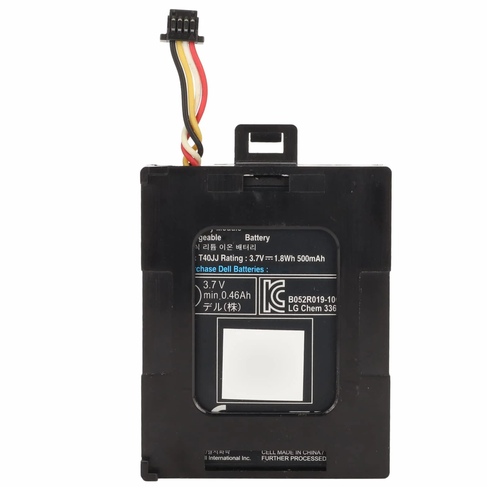 VBESTLIFE Raid Controller T40JJ 70K80 3.7V 1.8Wh 500mAh Batteria agli Ioni di Litio per dell PERC Raid H710 H710P H730 H810 H830, per PowerEdge M620 R320 R420 R520 R620 R720