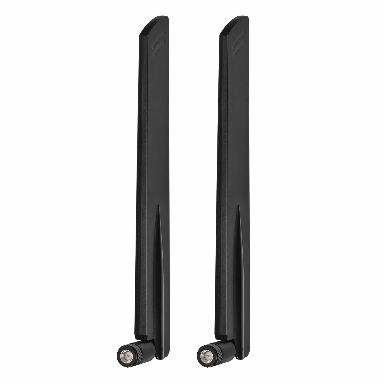 Superbat Antenna 4G LTE SMA Maschio 700-2600MHz 4dBi Adatta alla Rete Cellulare 4G LTE Fototrappola Fotocamera per la Fauna Telecamera di Sorveglianza(2 pz)