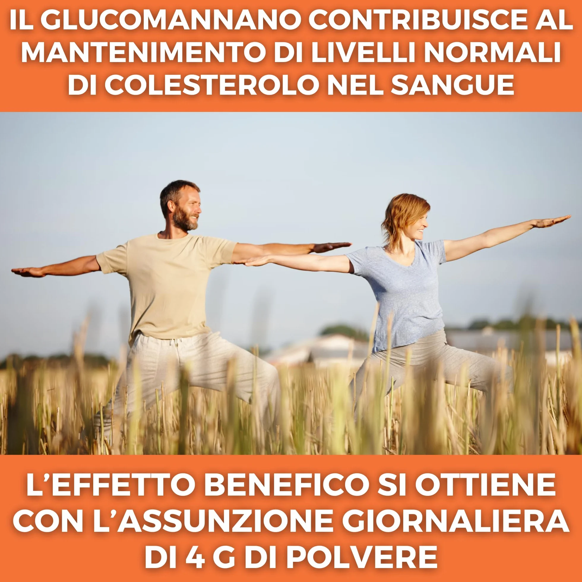 Glucomannano Puro 100% Fibra Alimentare in Polvere Solubile Senso di Sazietà