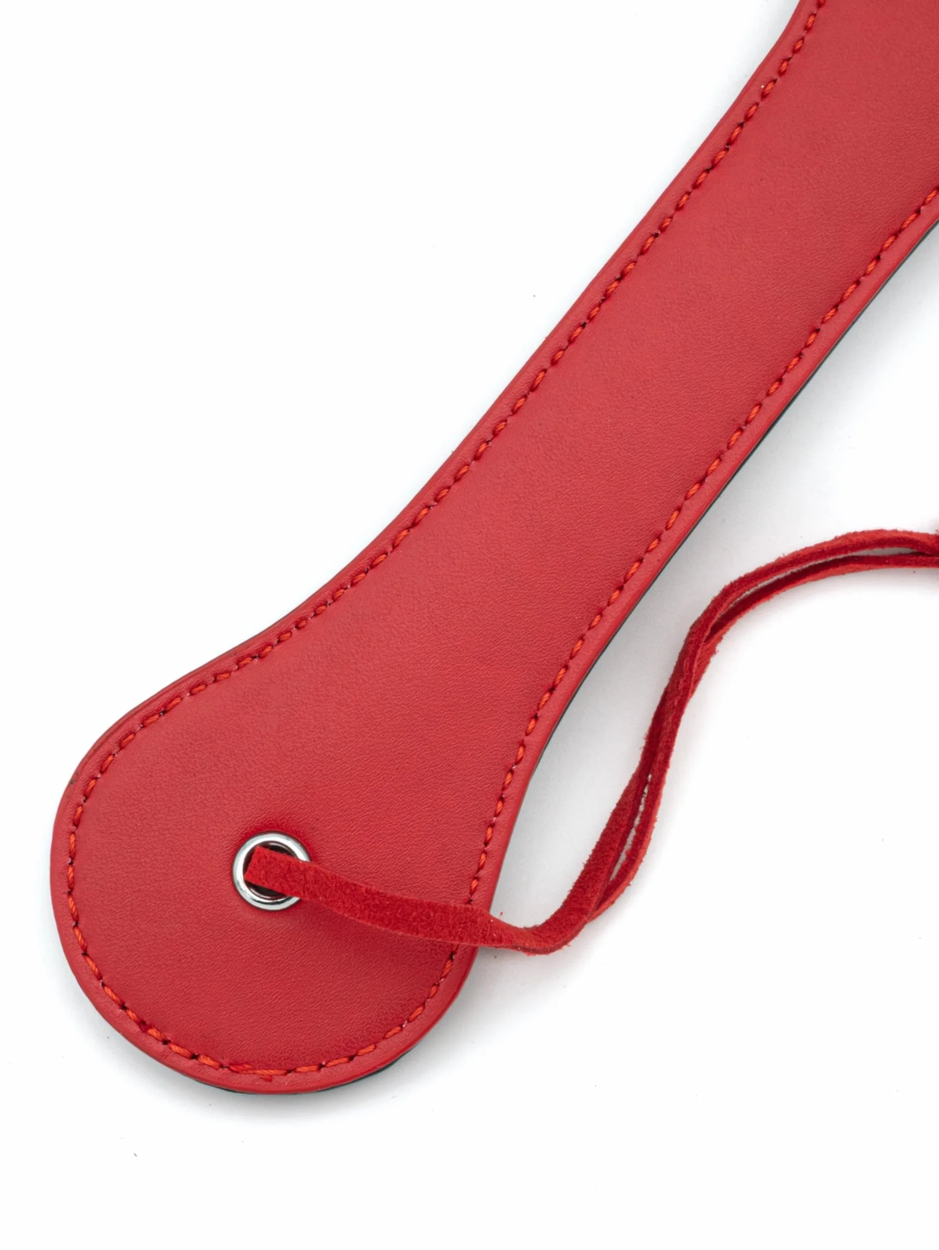 BONDAGERIE® Pàlettà rìgida bicolor Nero e Rosso ecopelle