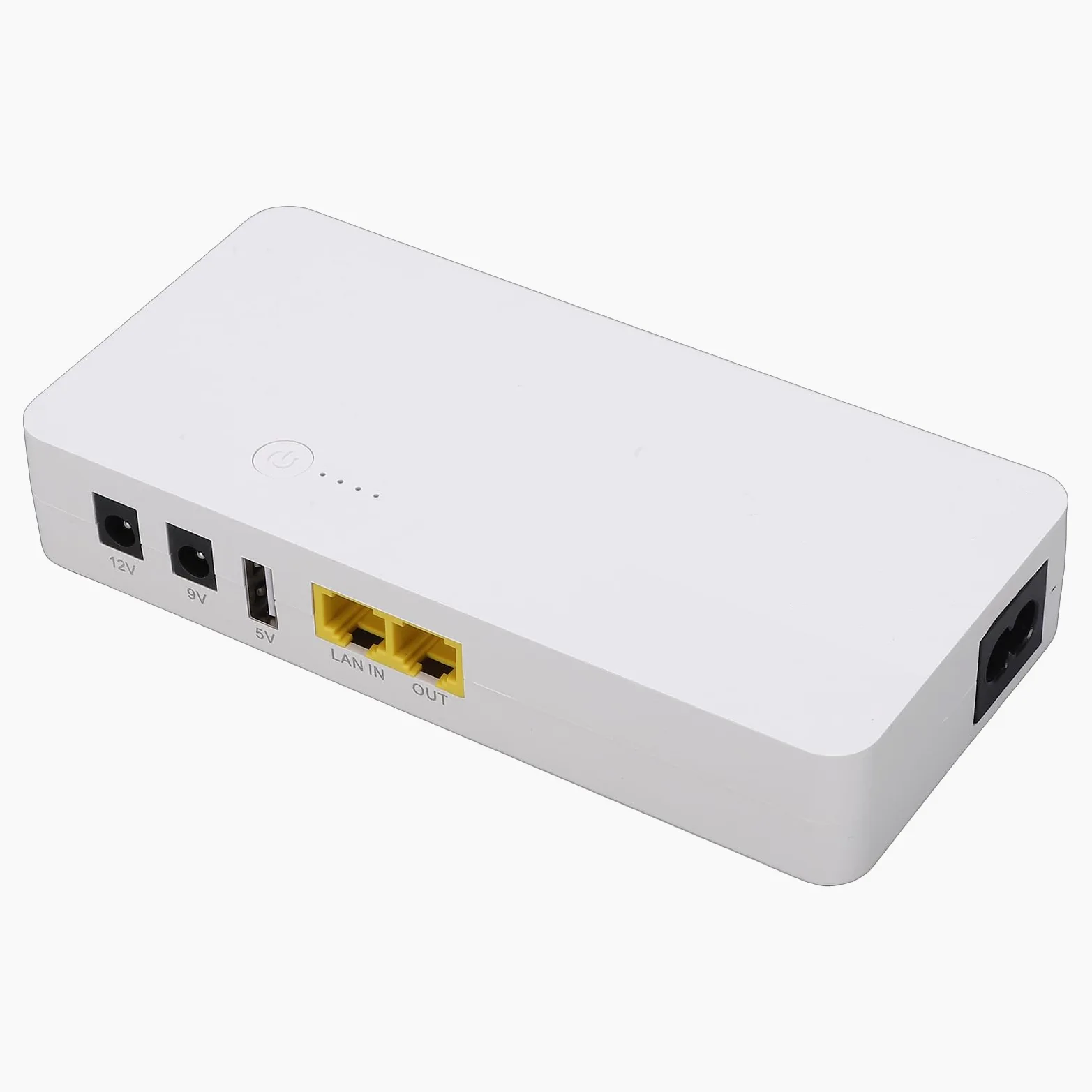 UPS Battery Backup 8800mAh, POE 24V DC Output, for Router Modem | Gruppo di continuità, CC 12 V/9 V/5 V, USB 5 V 2,5 A, per telecamera CCTV, smartphone, campeggio, mini UPS per router WiFi