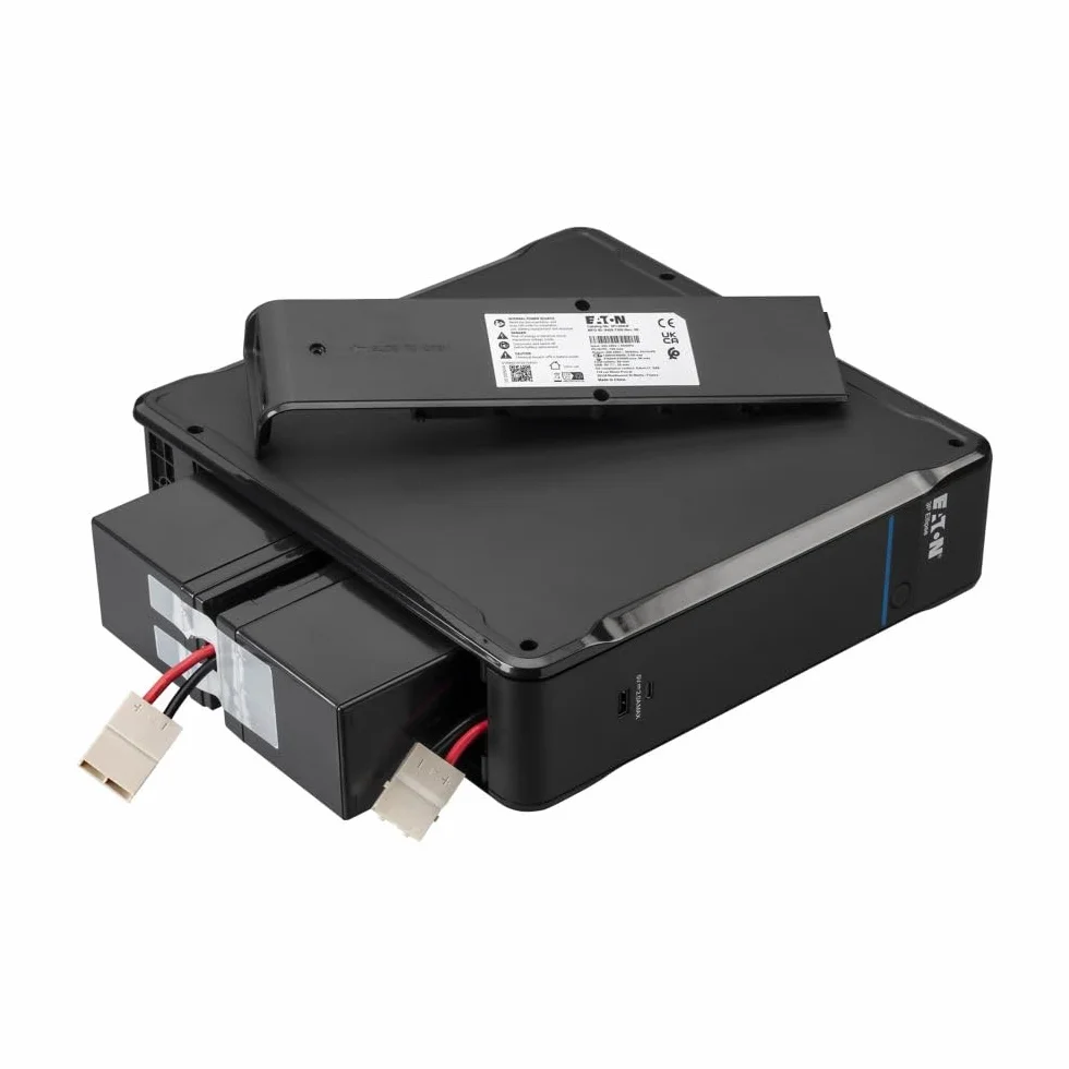 Eaton Ellipse 3P900UD UPS – Gruppo di Continuità Off-Line – 900VA/540W – Presa DIN – USB Tipo A & C (4 prese con batteria + sovratensioni, 4 solo sovratensioni, software di spegnimento)