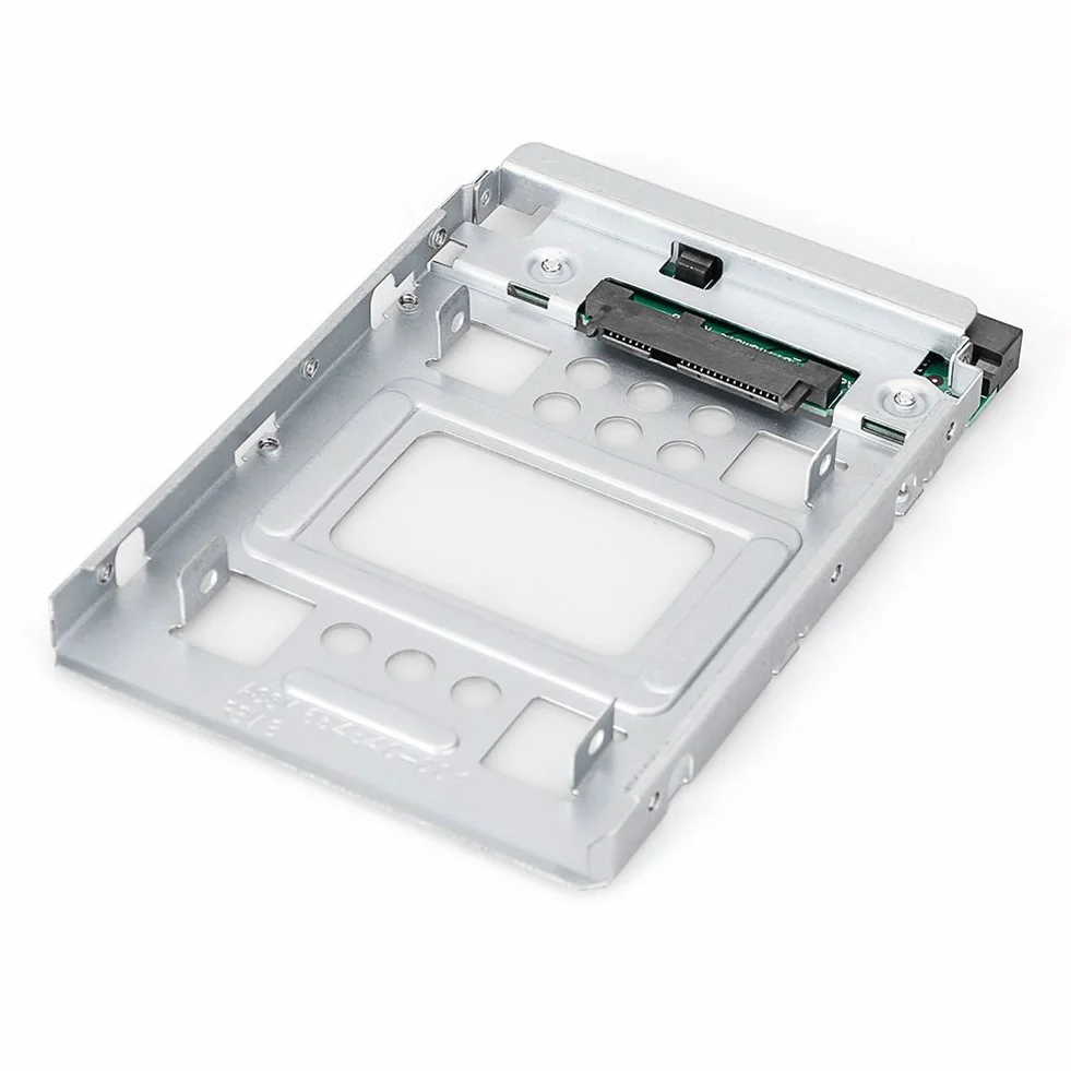 Confezione di 2 RGBS 2,5" SSD da 3,5" SATA Hard Disk Drive HDD adattatore caddy Tray Cage Hot Swap Plug converter supporto compatibile con tutti i 3,5" SATA/SAS Caddie vassoi per HP Dell IBM Lenovo