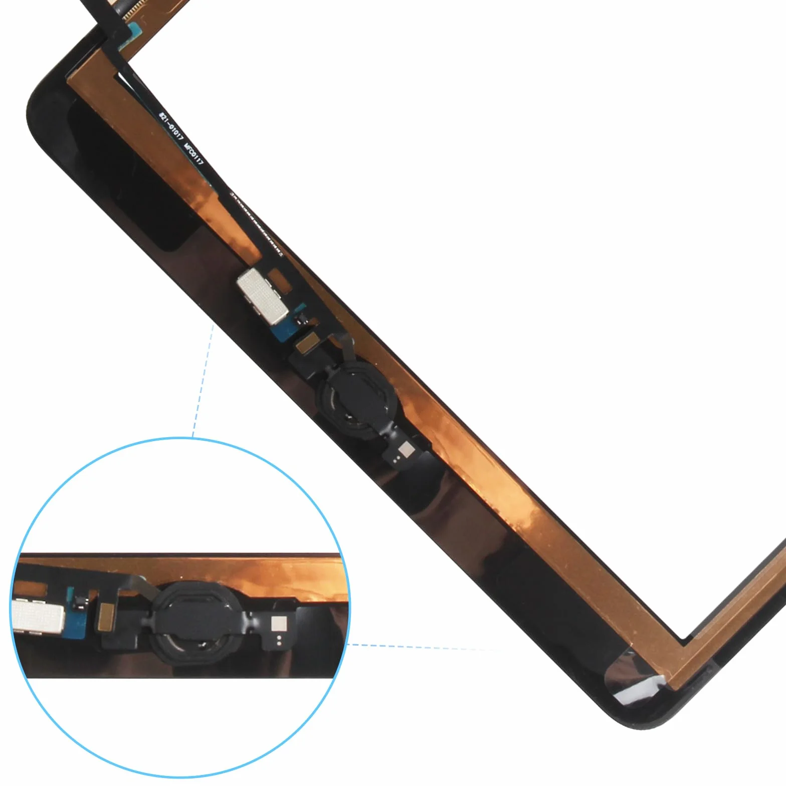 Reparo per iPad 6th 9.7 2018 Touchscreen - per iPad 6 6th Generation Touch Screen A1893 A1954 Digitizer Schermo di Ricambio Vetro include Strumenti di Riparazione (con Home Buttone) (Nero)