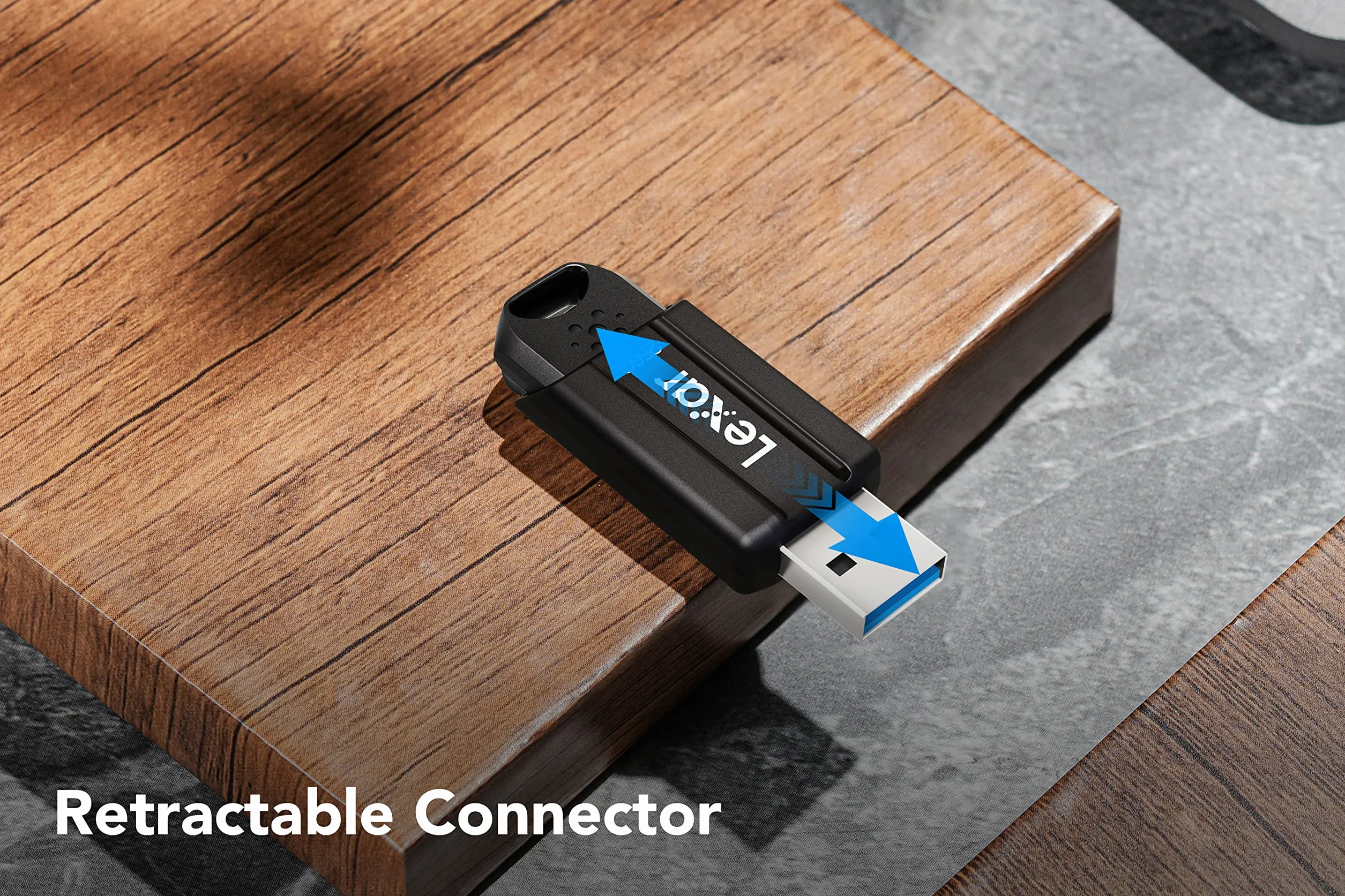 Lexar JumpDrive S80 Chiavetta USB 32 GB, Pen Drive USB 3.1, Fino a 130 MB/s in Lettura, Memoria USB Stick per computer, dati di archiviazione esterna, foto, video (LJDS080032G-BNBAG)
