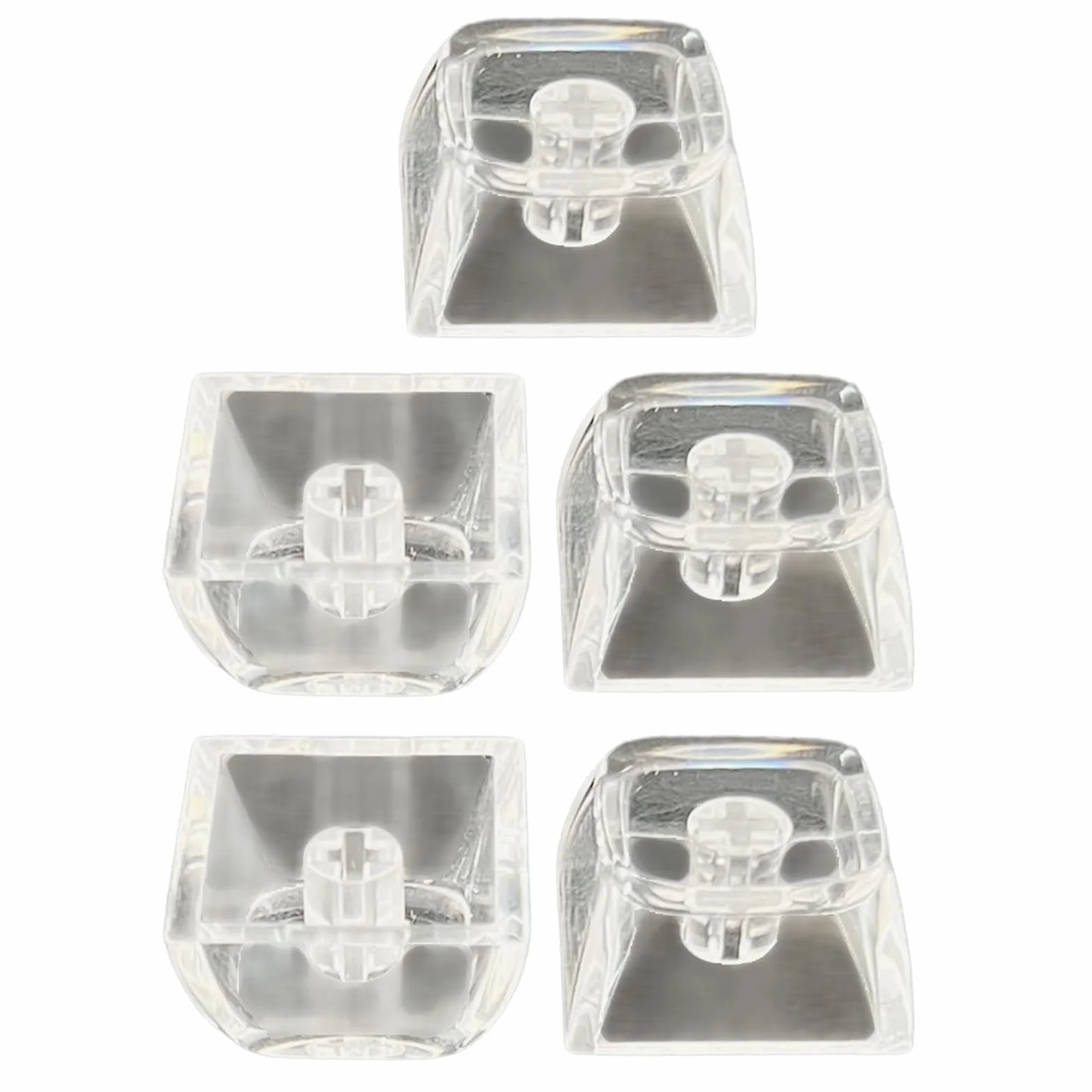 5/10PCS 1U Size Keycaps Trasparentemente Con Retroilluminato XDA Altezza Per Comodo Kechanical Tastiera Makeover Keycap Set Keycap Kit Sostituzione