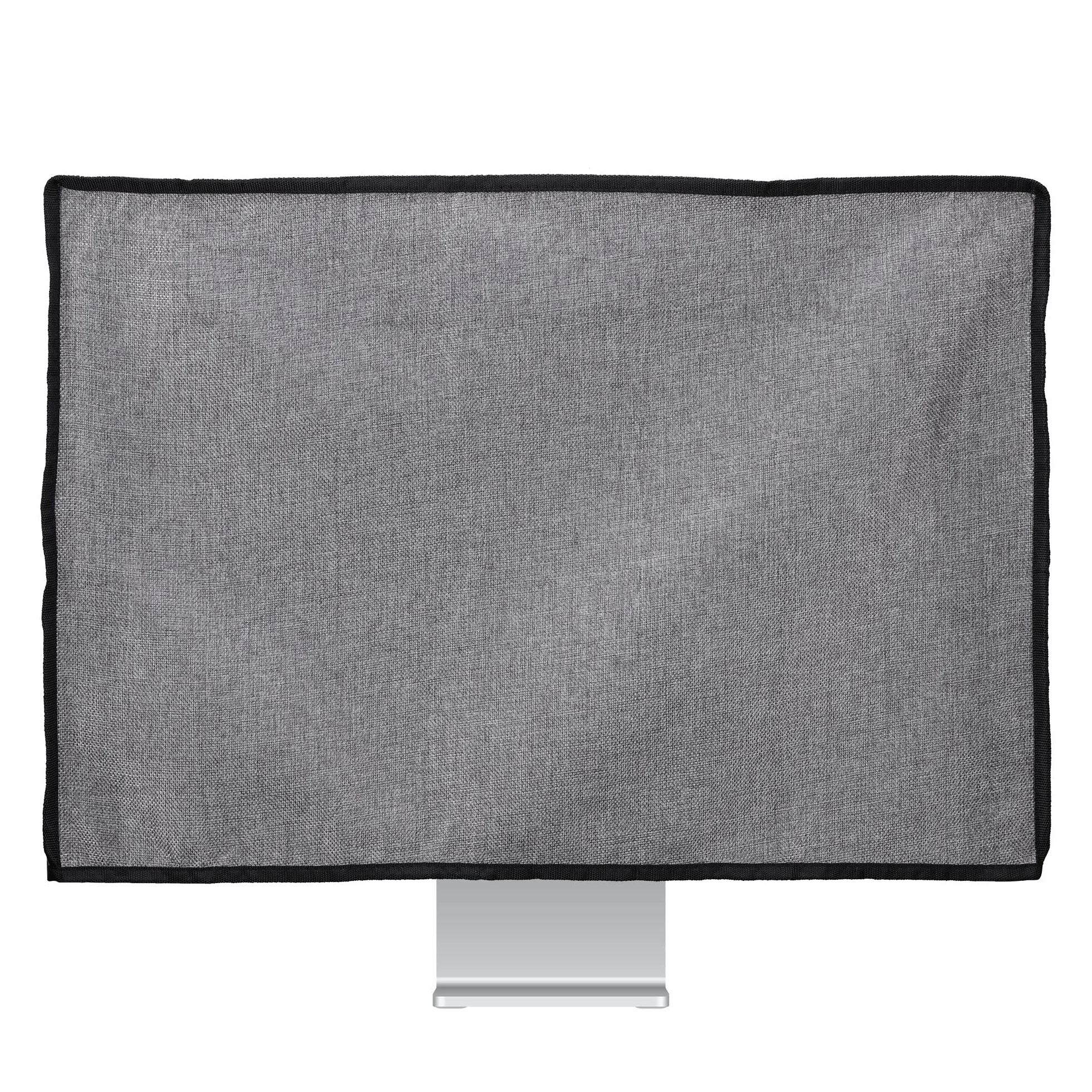 kwmobile Custodia Protettiva Monitor PC Compatibile con 20-22" monitor - Copri Computer Desktop - Copertura Antipolvere PC grigio scuro