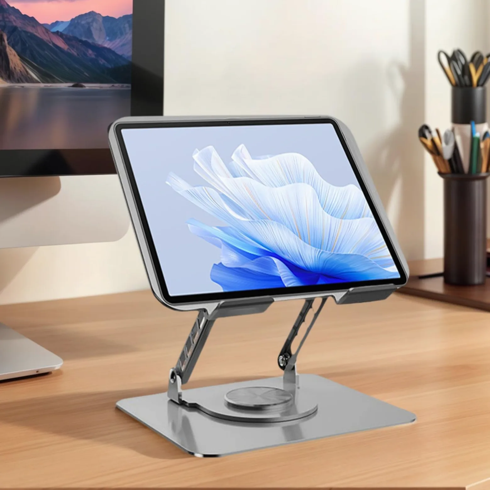Supporto Portatile Laptop Rialzo Portatile Pieghevole Montabile | Stand per Laptop Regolabile per Scrivania Ufficio Domestico Soggiorno Scrivania Studio Lavoro
