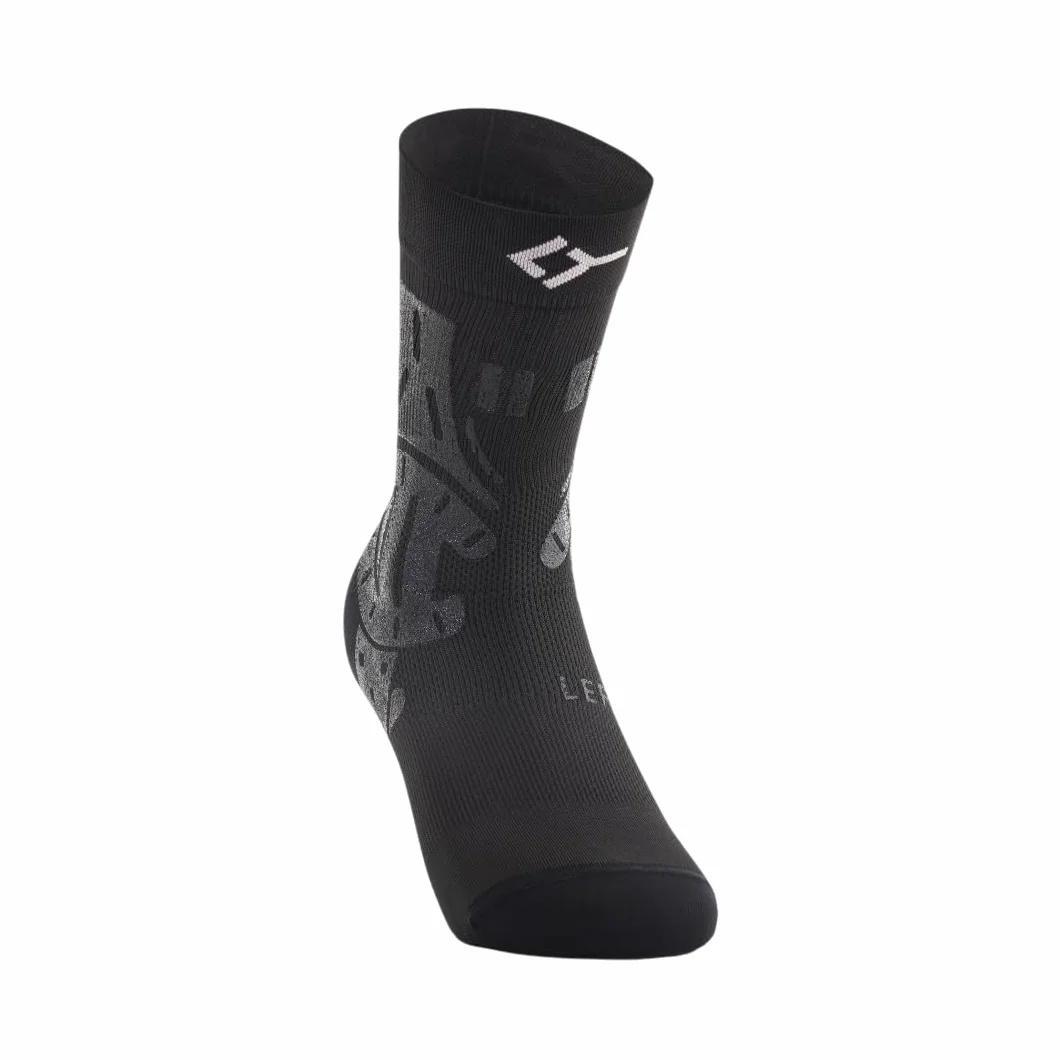 FLOKY Cavigliera Biomeccanica a Compressione Multisport con Bande Siliconiche