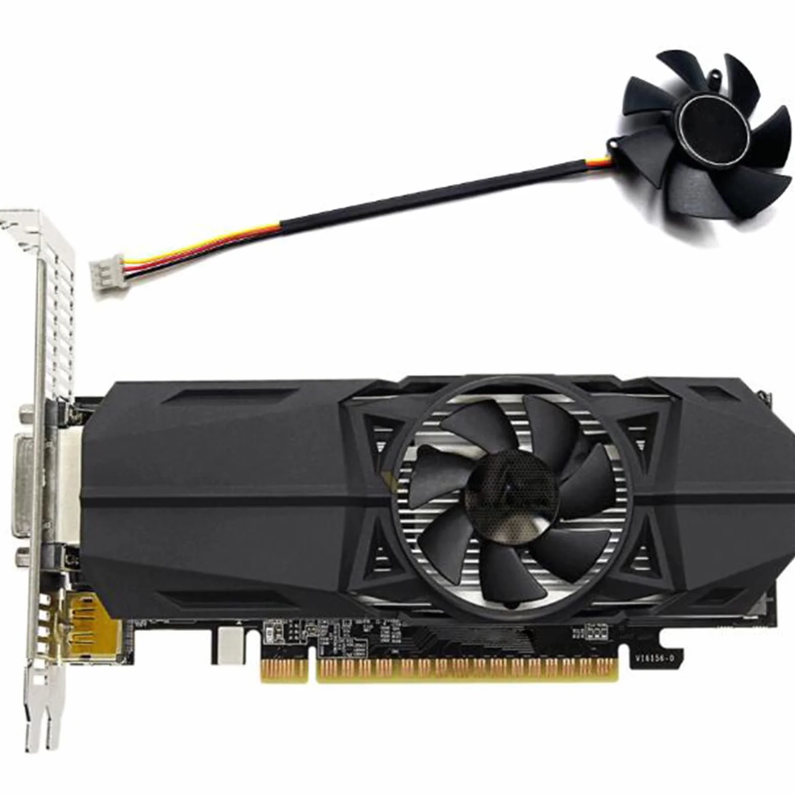 Ventola di raffreddamento a mezza altezza FS1250-S2053A per Gigabyte GTX1050ti 1050 1030 N710