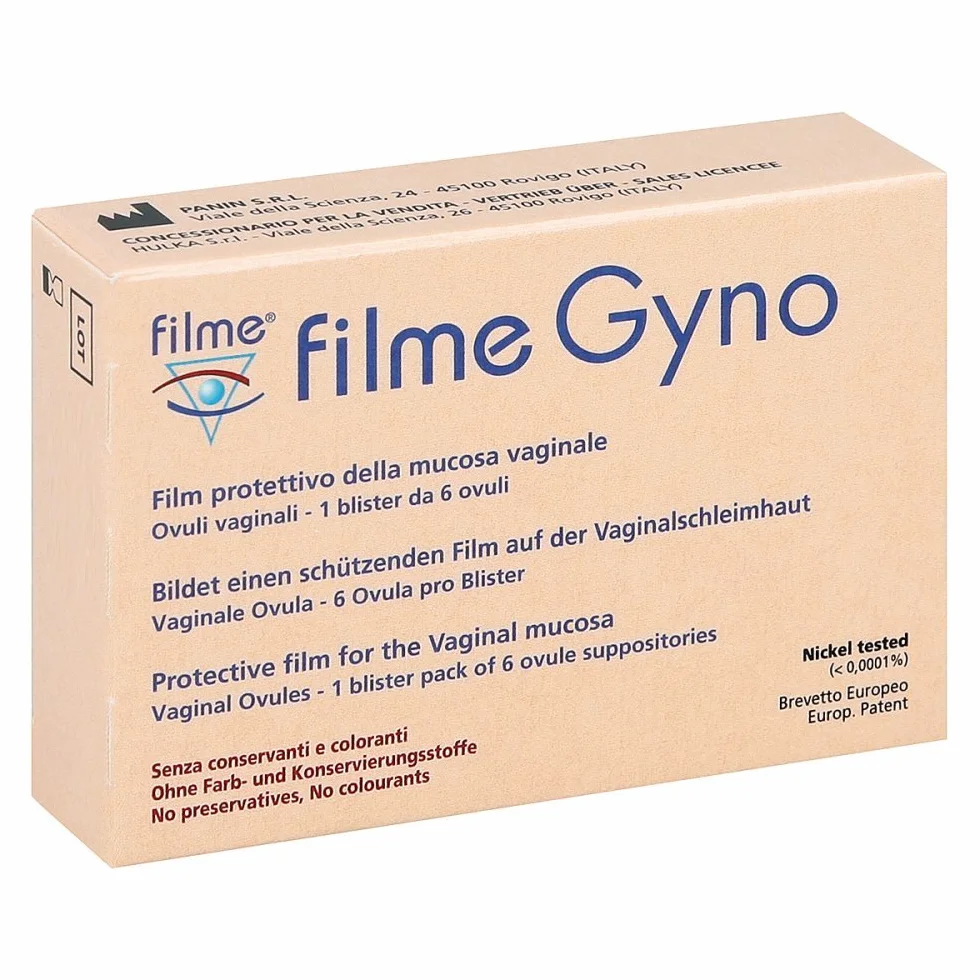 Filme Gyno 6 Ovulos Vaginales