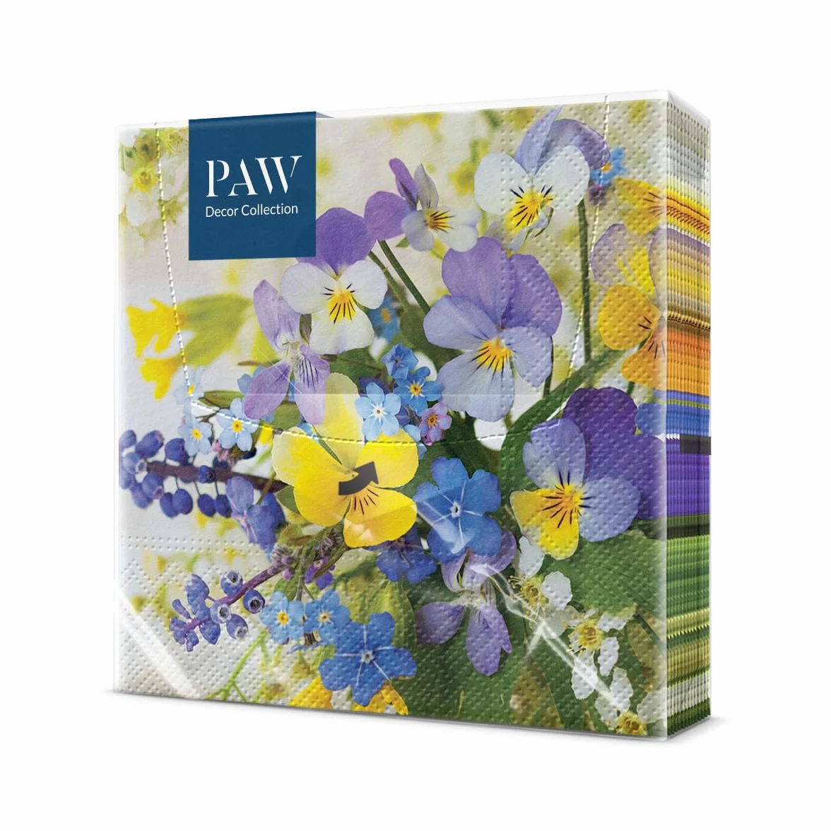 Tovaglioli di Carta Colorati 33x33 cm 20 Pezzi 3 Veli per Pasqua Feste Primavera