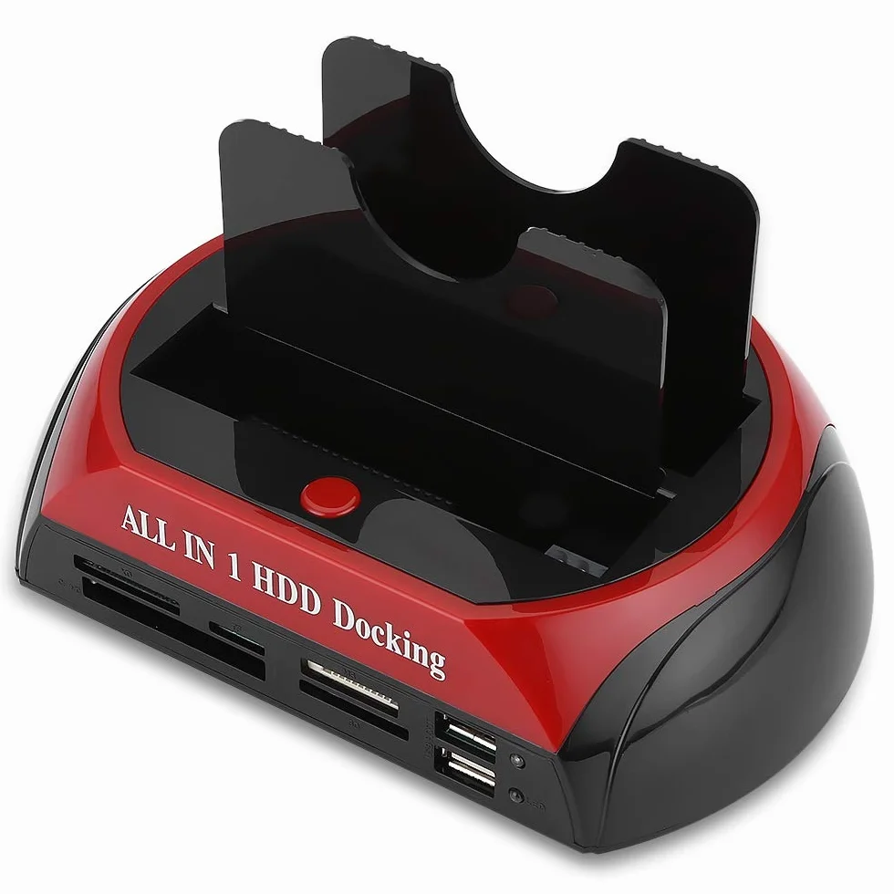 Docking Station Multifunzionale USB 2.0 HDD Supporta 2.5" 3.5" IDE SATA WLX-875