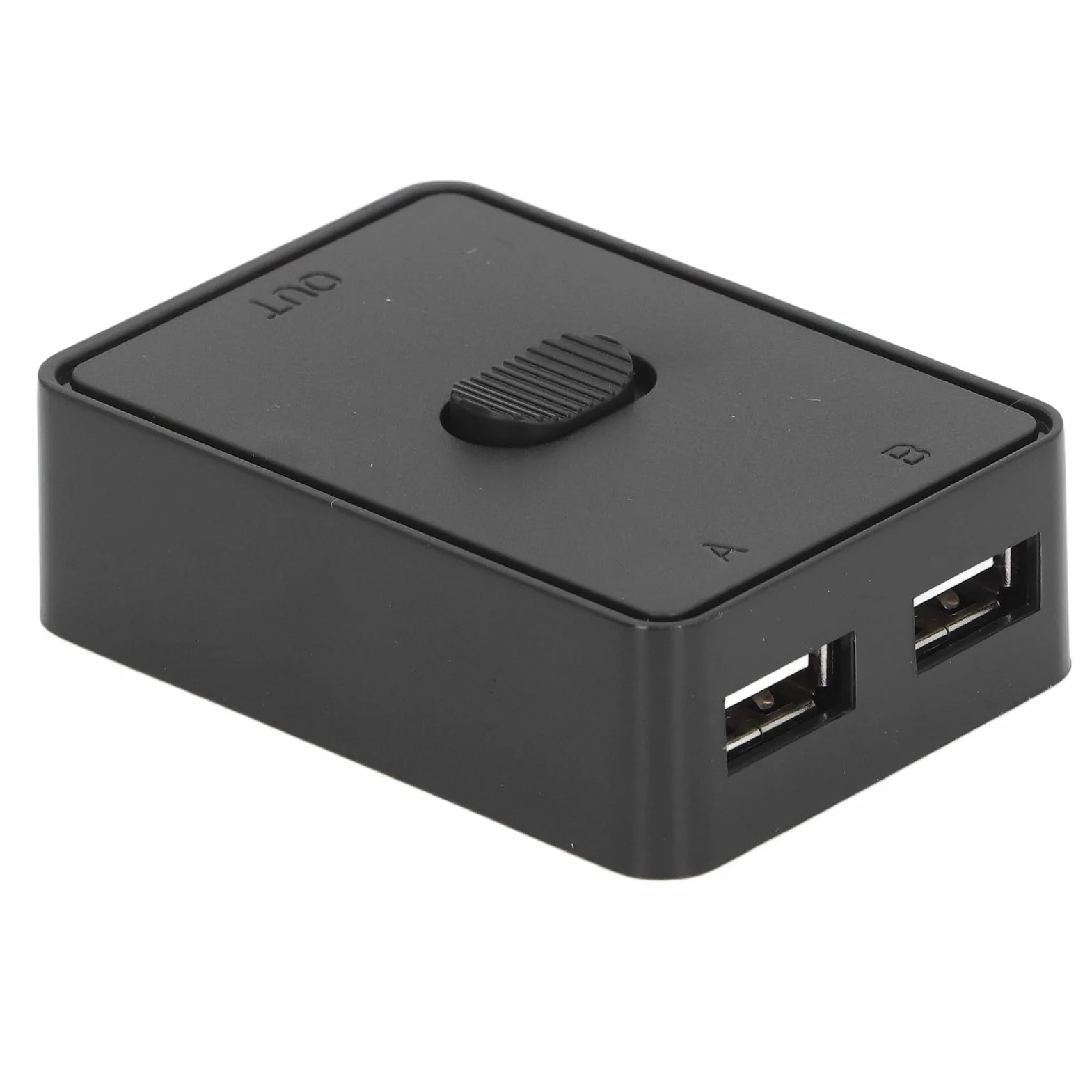 Selettore Interruttore USB 2.0, Commutatore USB Bidirezionale 2 in 1 Uscita o 1 in 2 Uscite 2 Computer Condividono 1 Dispositivo per Tastiera, Mouse, Switch KVM USB per 2 Computer
