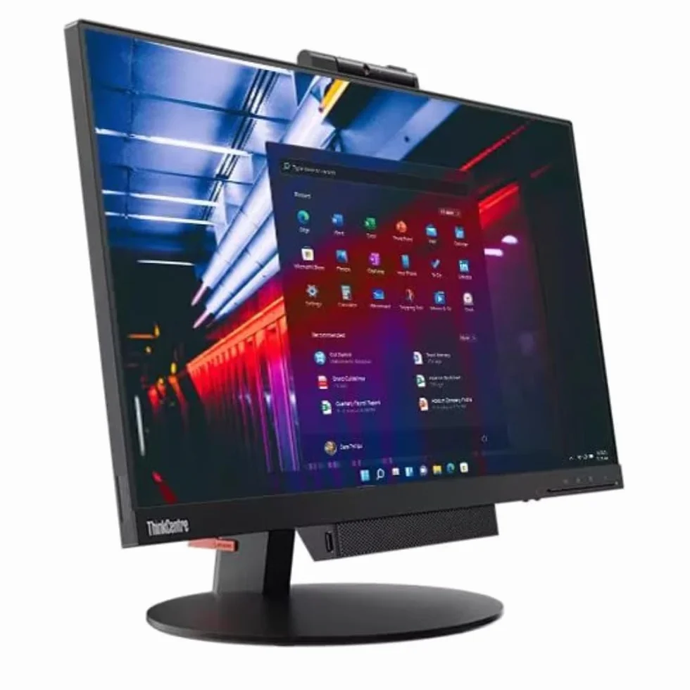 Lenovo ThinkCentre TIO24 Gen3 24″ All In One Intel Core i5 8500T 16GB 512GB WebCam Windows 11 Pro Office 2021 Professional