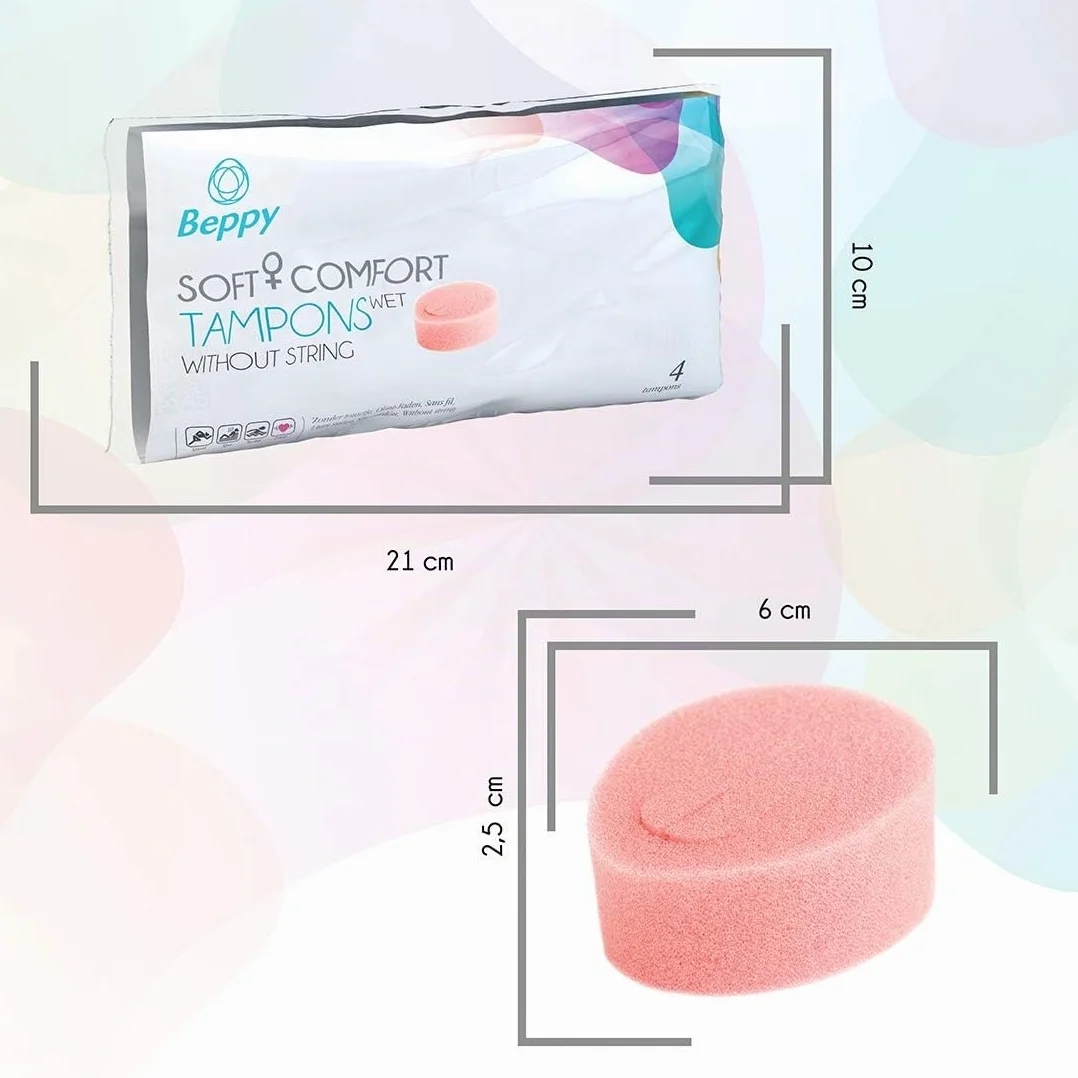 Beppy Buffole Soft Comfort Asha con Laminato Lubrificante Confezione 4
