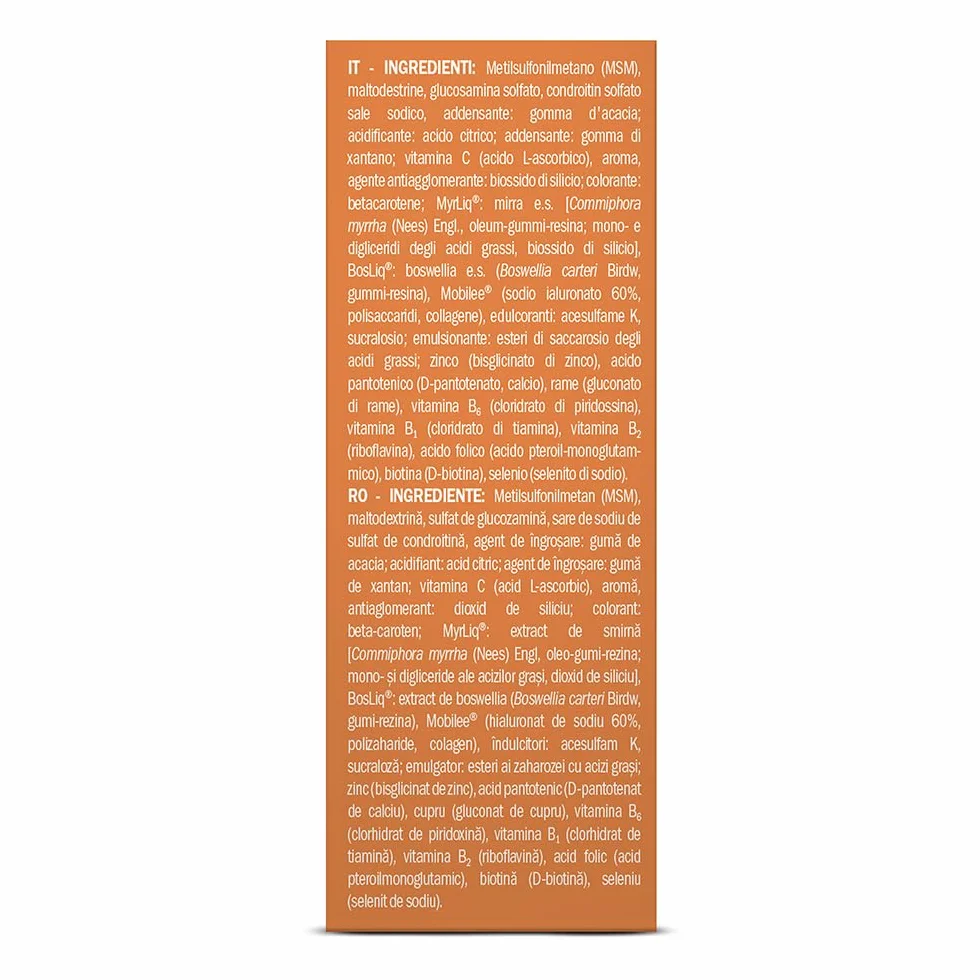 Laborest Artrosulfur Visc 16 Bustine MSM Glucosamina Integratore Senza Glutine e Lattosio