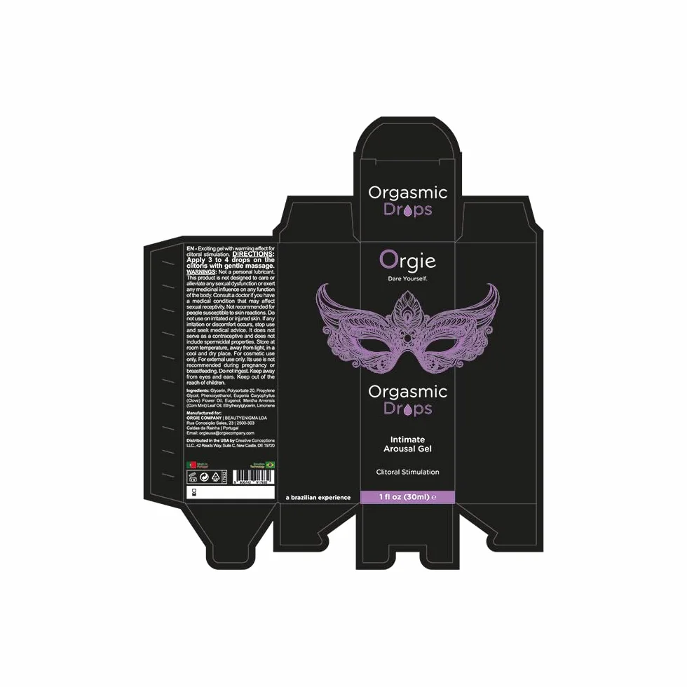 Orgie Orgasm Drops Clitoral Arousal Serum