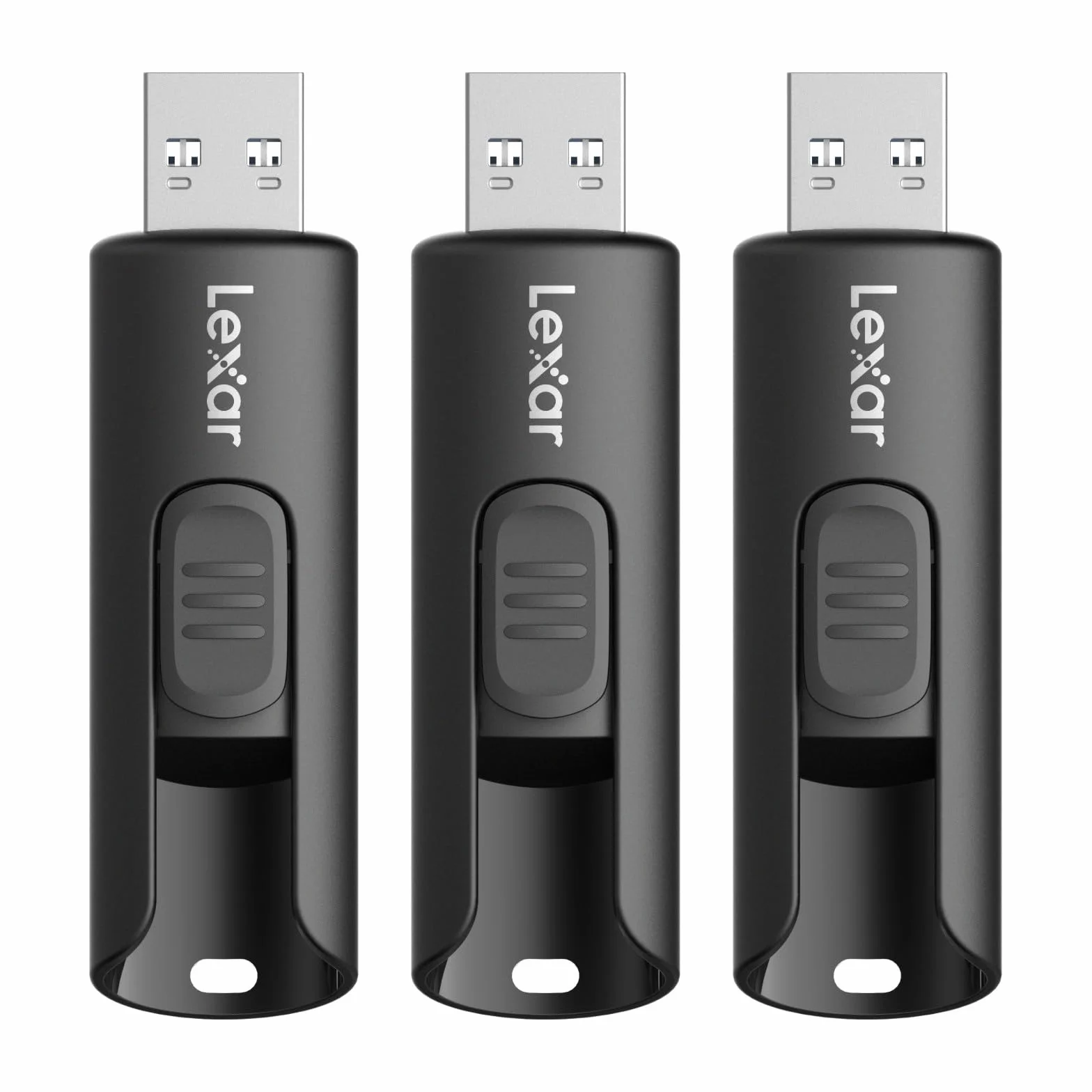 Lexar A30E 64 GB USB 3.2 Flash Drive 3-Pack 100 MB/s Read