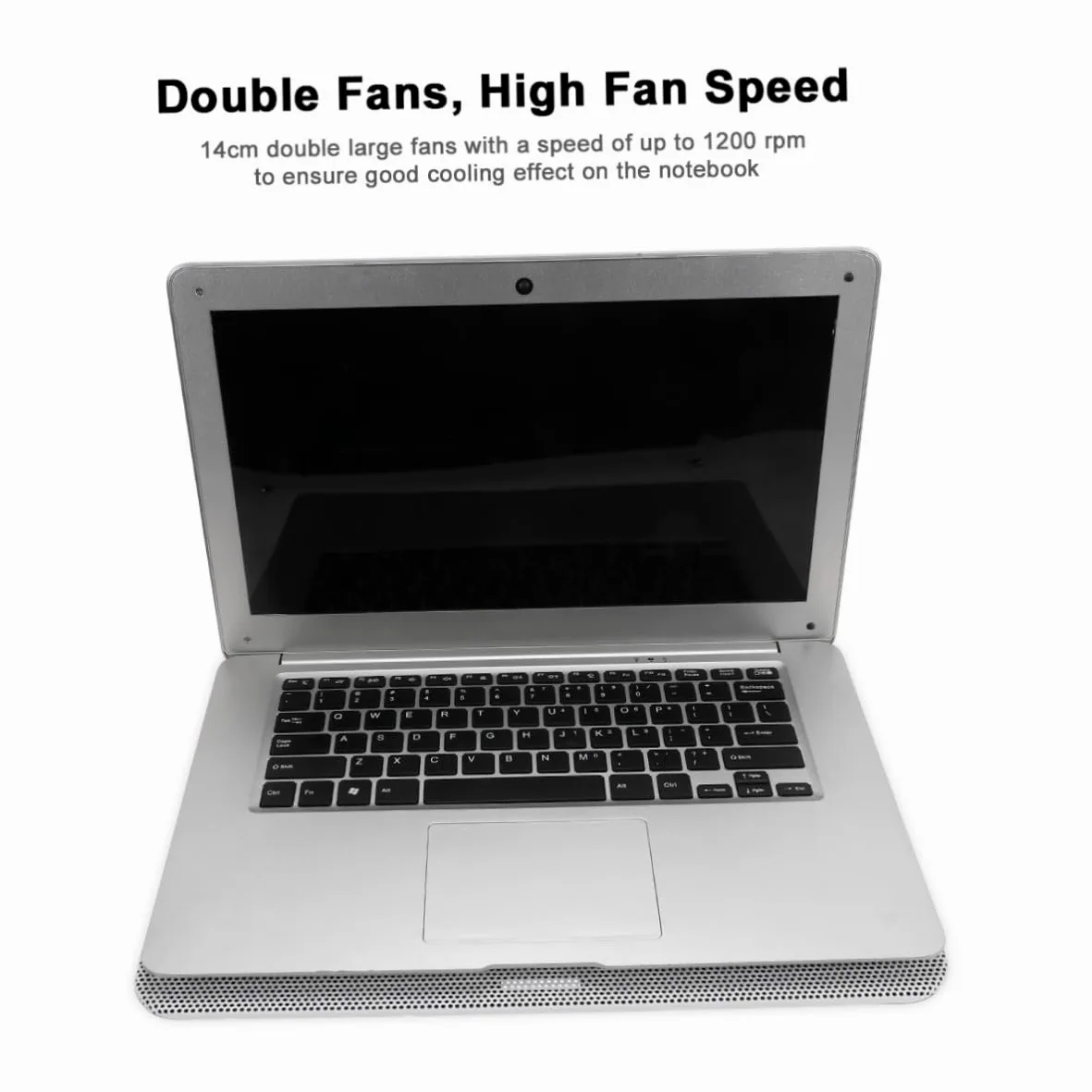 Supporto per Laptop 15, 6 Pollici Bianco Abs Ferro Atmosfera Estiva | Angolo Regolabile, Raffreddamento Notebook, Appoggio Portatile