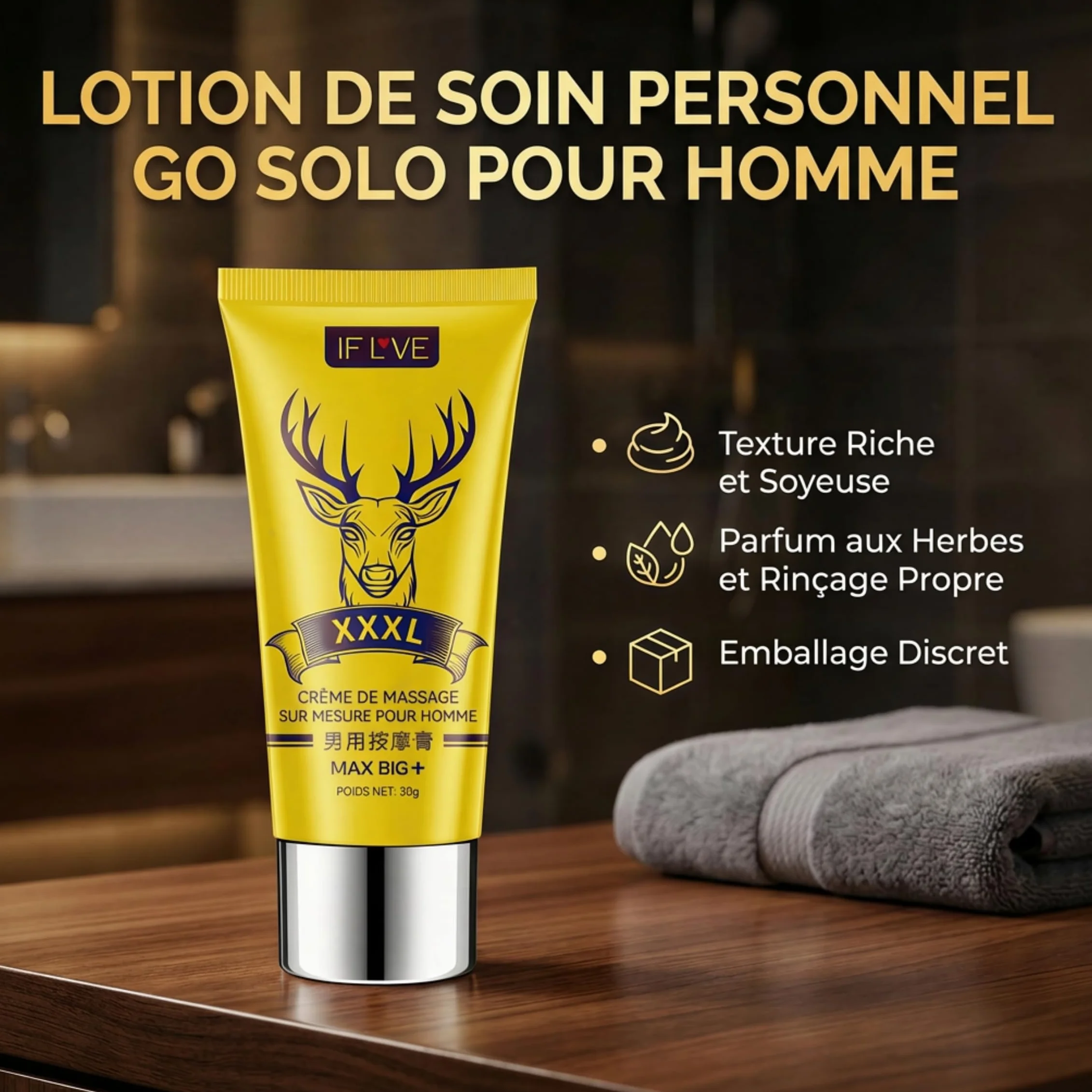 Crema rivitalizzante per zone intime maschili, olio massaggi ingrandenti, idratazione pelle