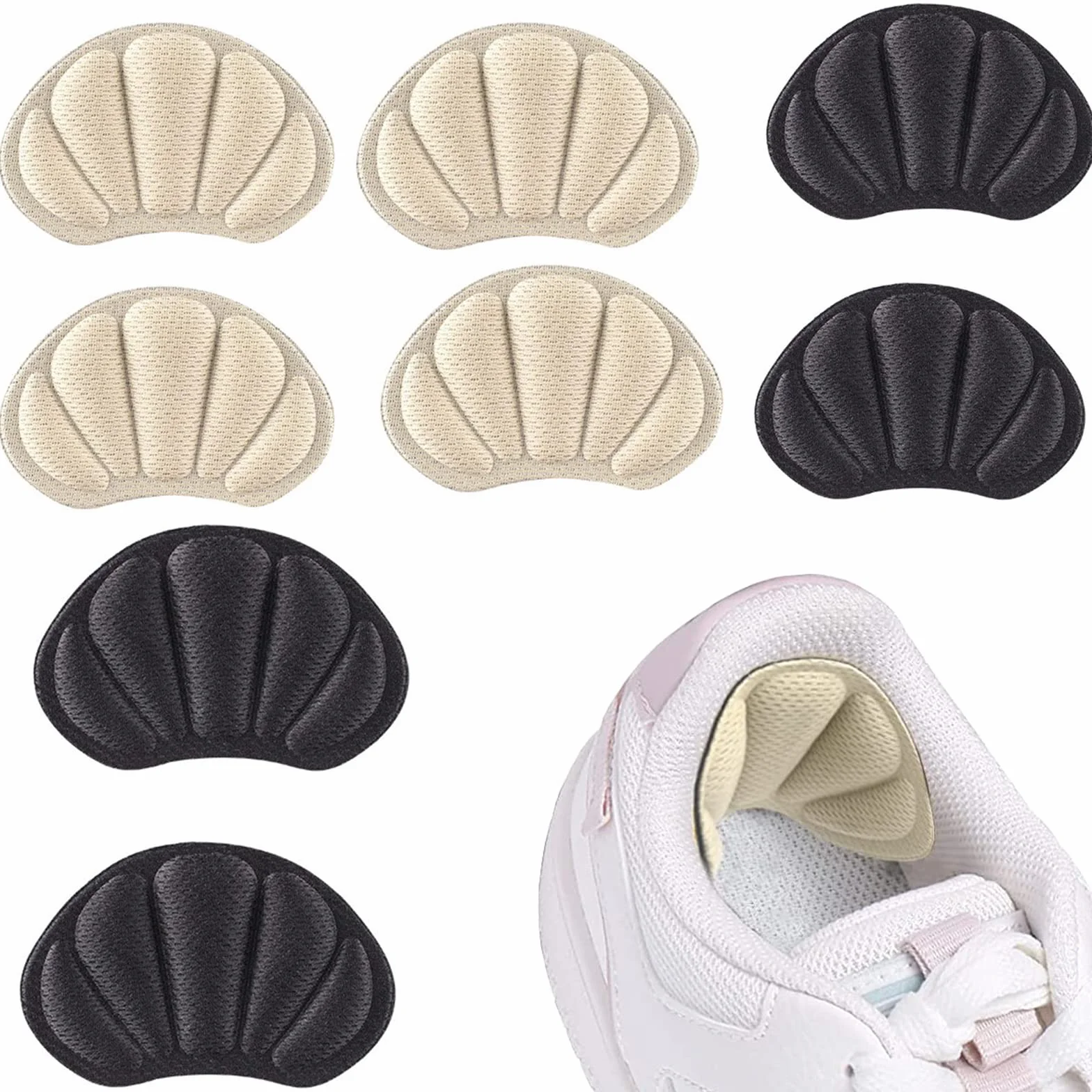 Pad Heel cuscinetti per tallone 4 paia autoadesivi cura piedi