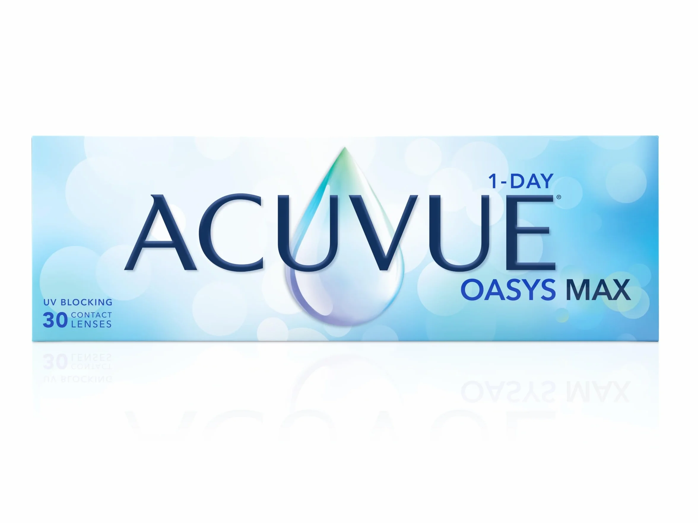 ACUVUE OASYS MAX 1-Day lenti a contatto giornaliere -8.00 BC 8.5 DIA 14.30 30 lenti