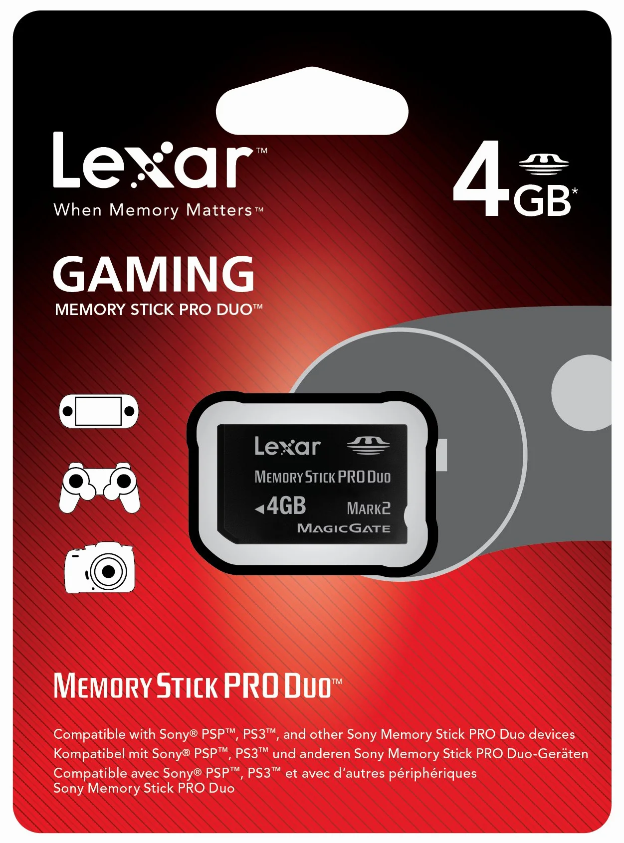 Lexar Memory Stick PRO DUO Gaming