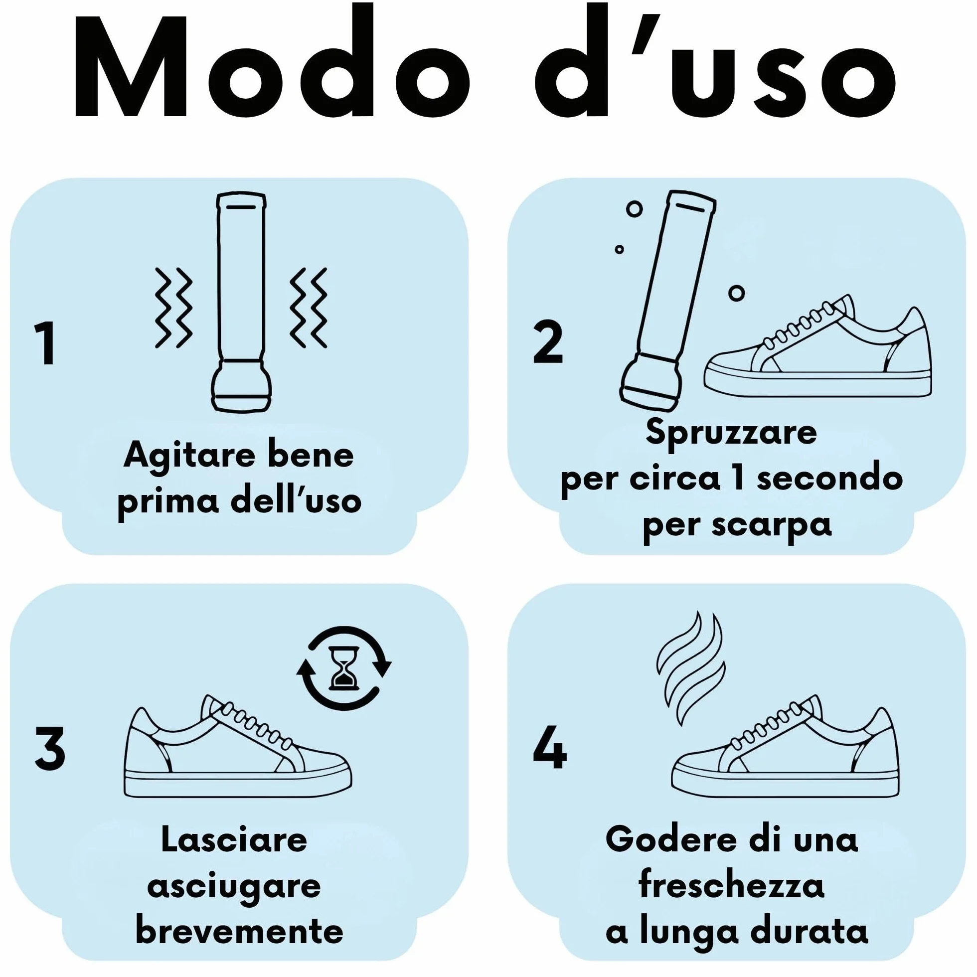 BAMA Spray Deodorante per Piedi e Scarpe 100 ml