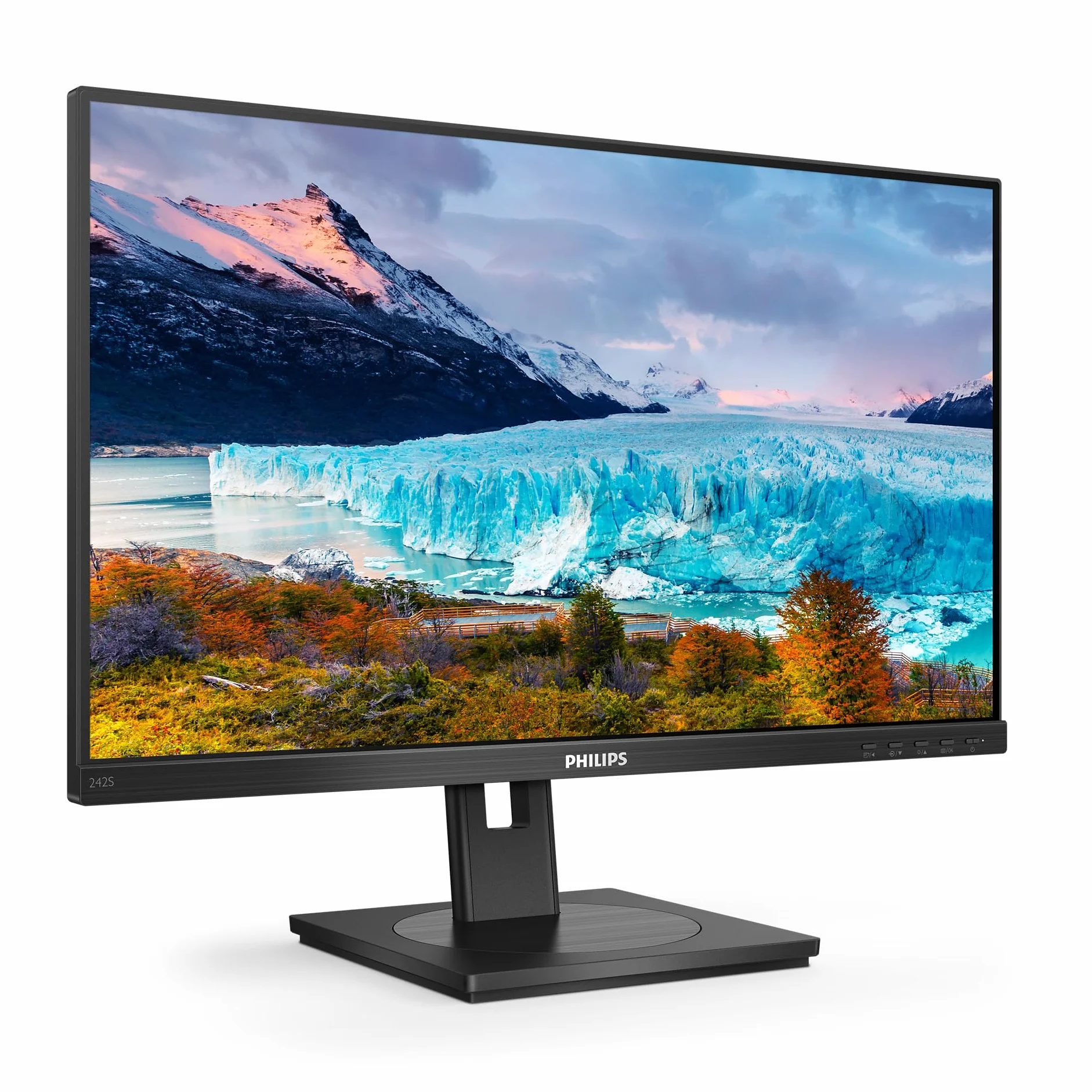Philips 242S1AE Monitor FHD 24 Pollici Regolabile Altezza Nero