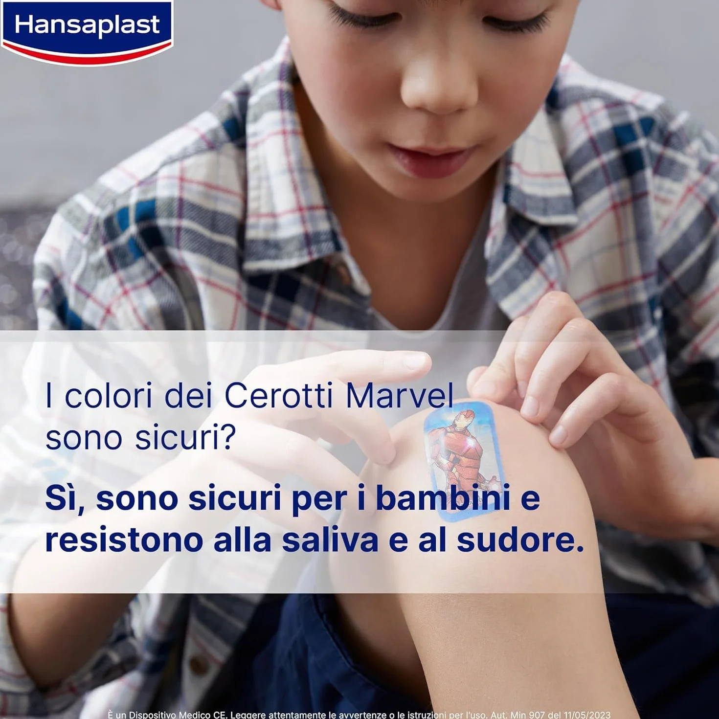 Hansaplast Cerotti MARVEL Spider-Man Capitan America Hulk 20 sztuk