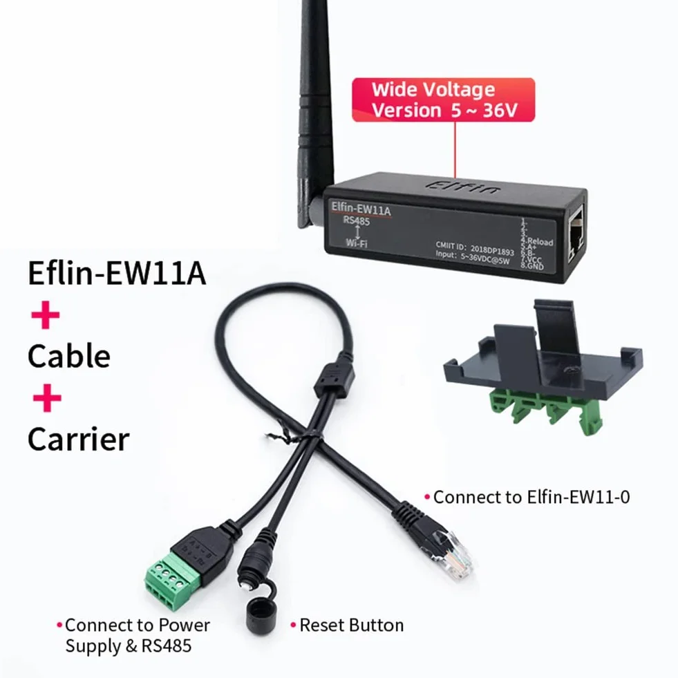 Porta seriale RS485 to WiFi Device Server Module Converter -EW11A-0 protocollo Modbus trasferimento dati tramite WiFi