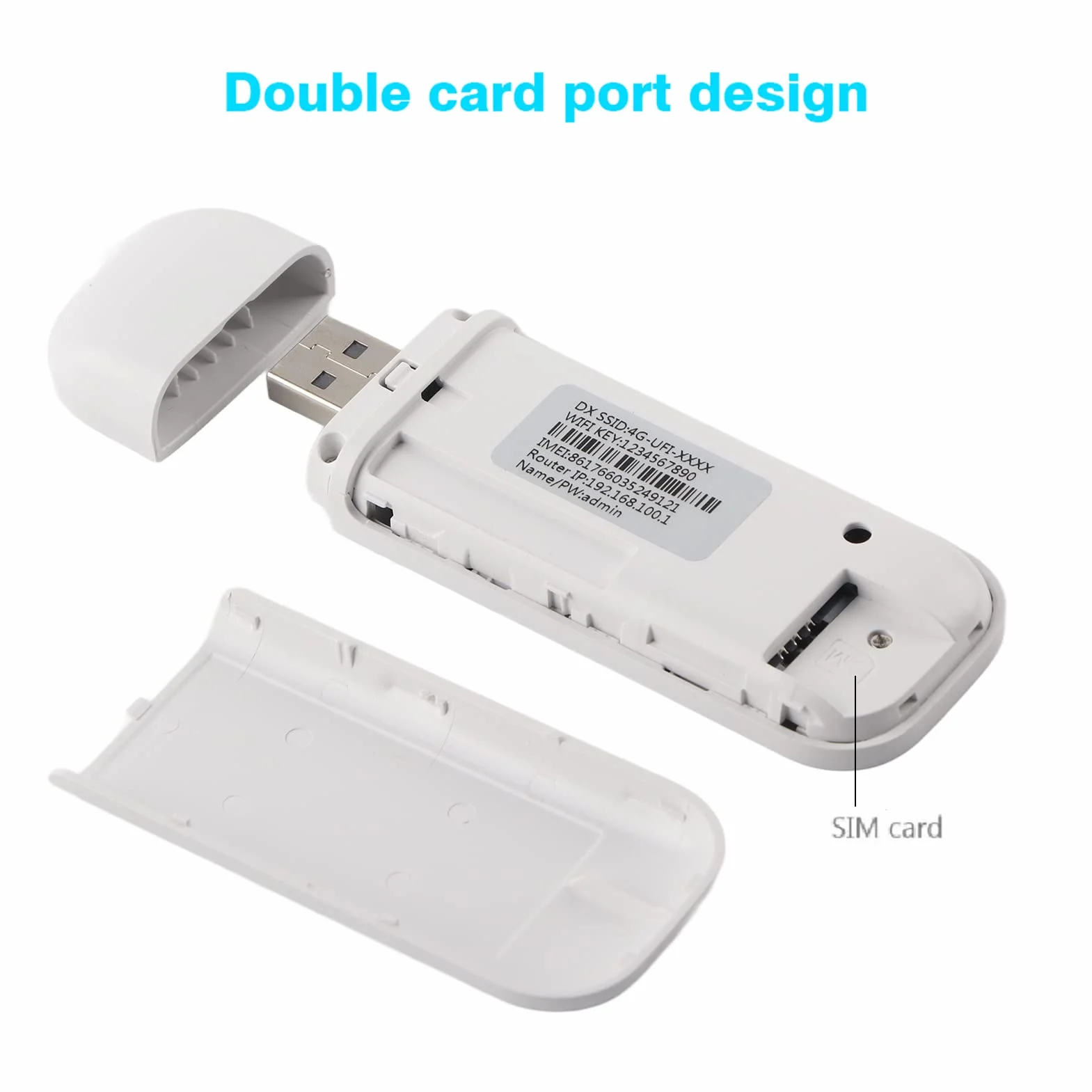 Adattatore 4G LTE Chiavetta Modem USB Plug and Play WiFi