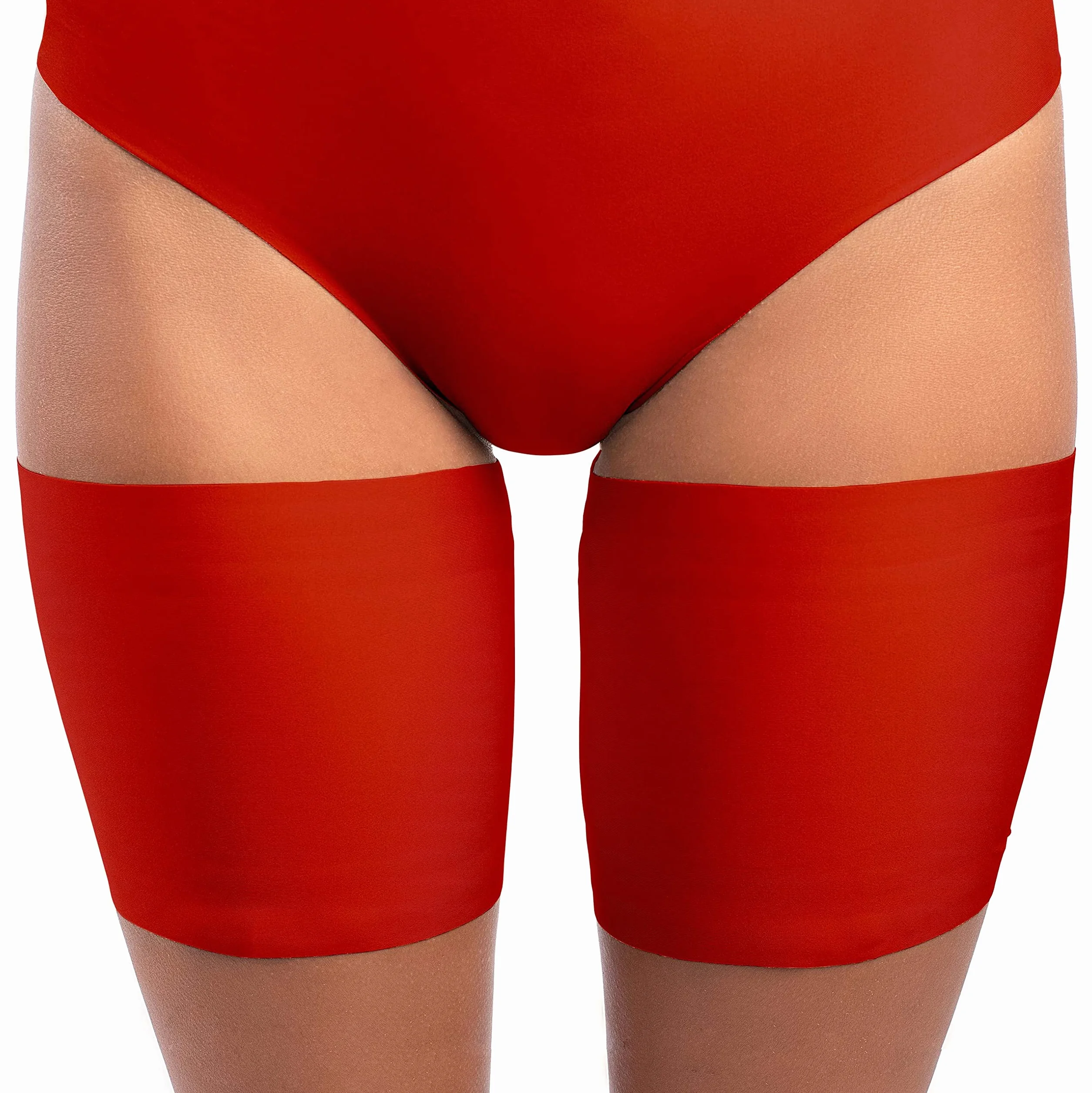 Fascia elastica per coscia anti-sfregamento in silicone antiscivolo